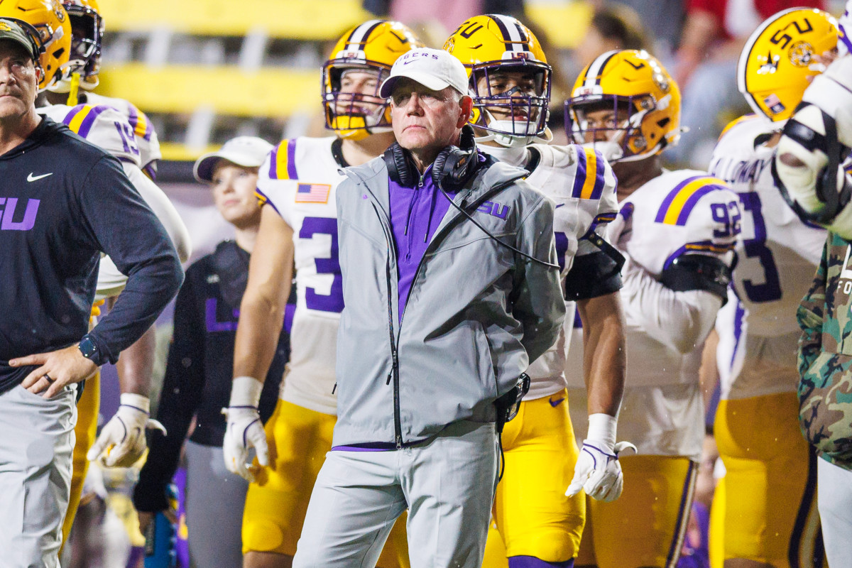 Brian Kelly on the hot seat at LSU following yet another loss in a big