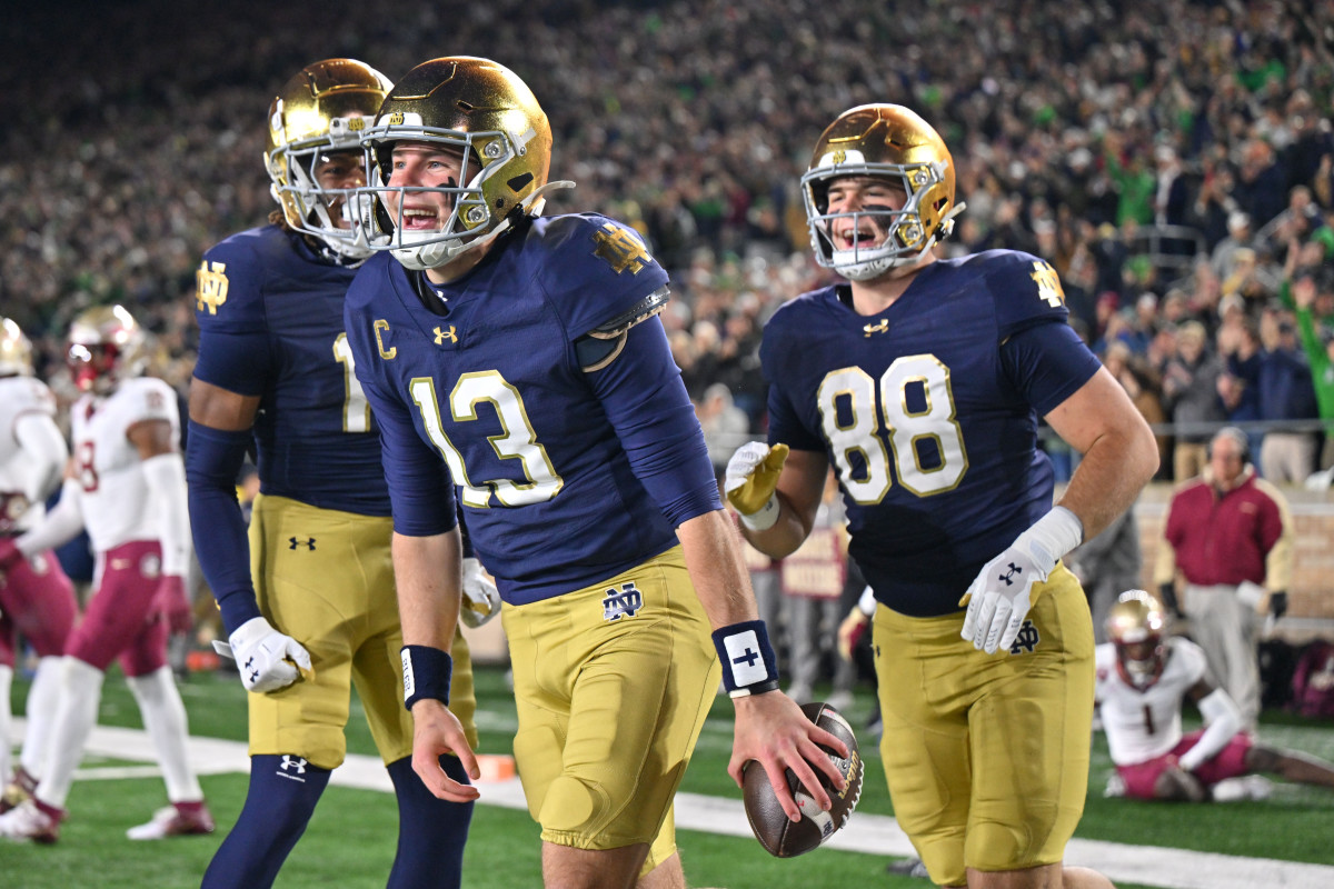 Notre dame football streaming sale