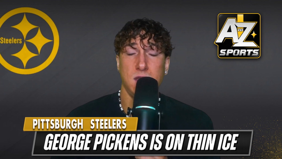Steelers Pickens Is On VERY Thin Ice Right Now...