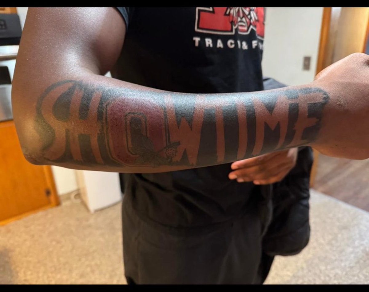 2027 Elite Playmaker Gets Tattoo To Show Commitment To Ohio State Football