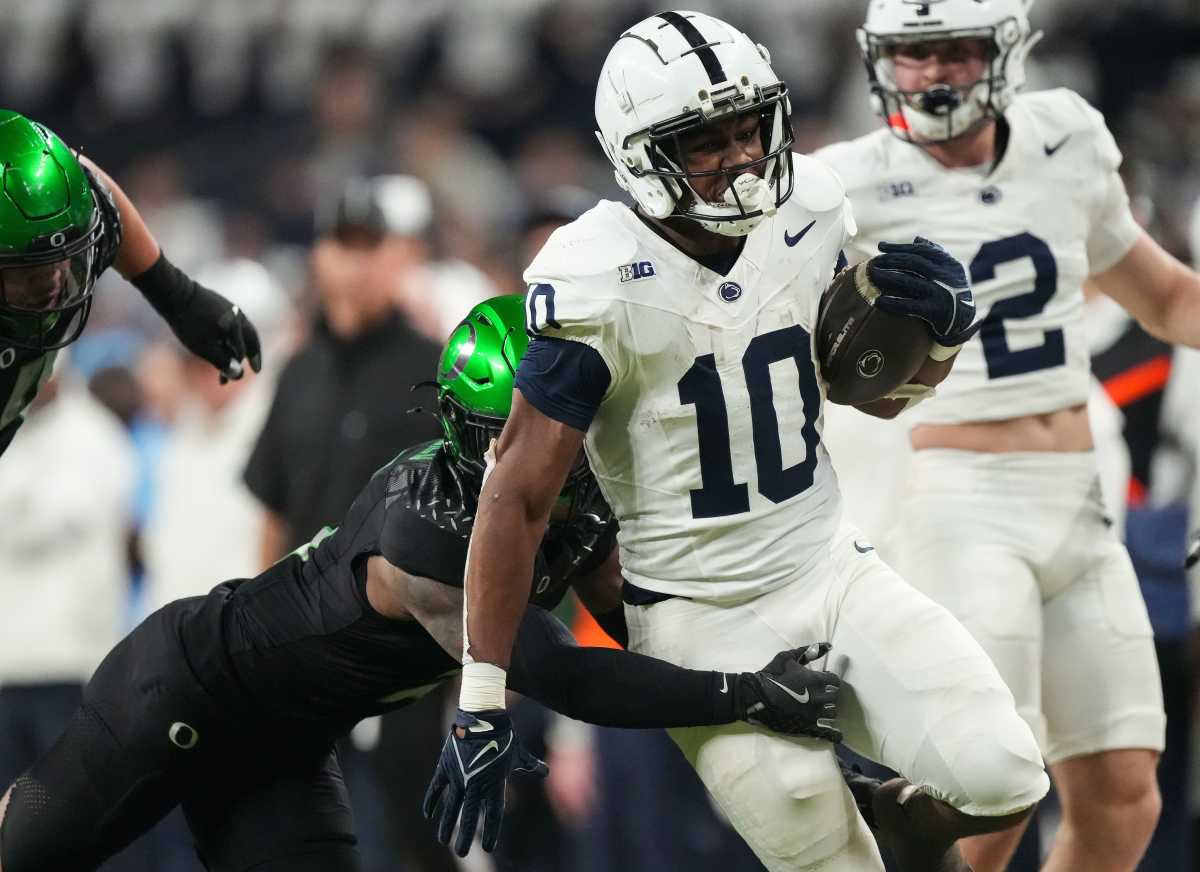 Penn State RB Nicholas Singleton 2025 NFL Draft Profile