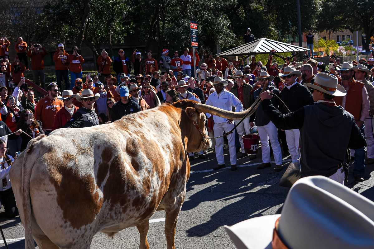 Here’s why Bevo is banned from Peach Bowl and College Football Playoffs