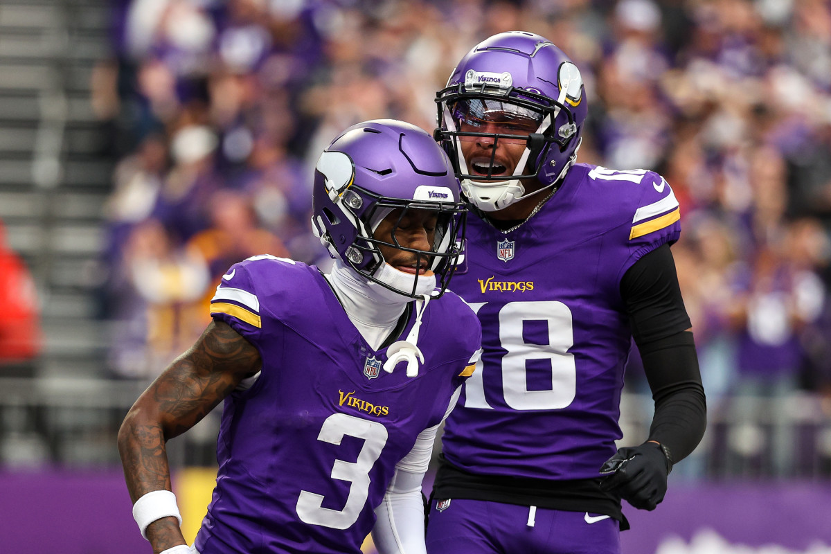 Lions analyst has bizarre take when talking about Vikings WRs Justin  Jefferson and Jordan Addison