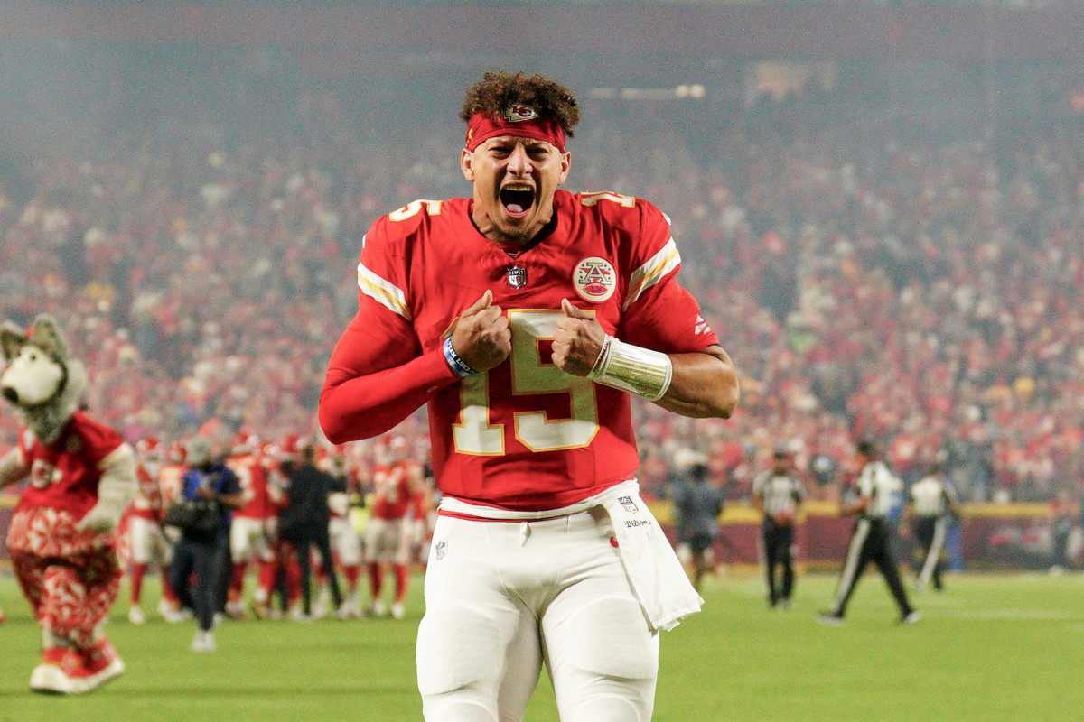 Chiefs quarterback Patrick Mahomes