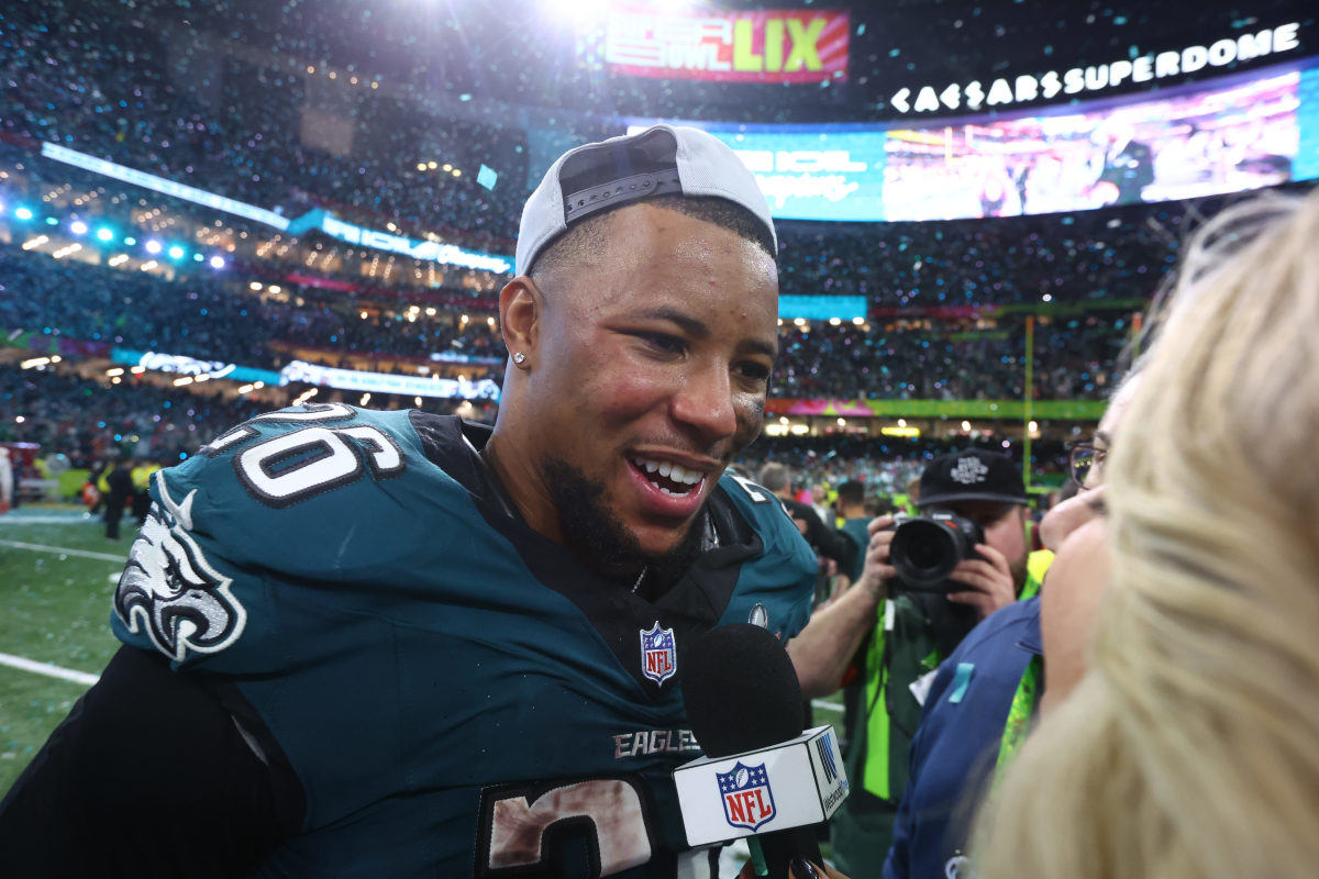 Saquon Barkley sends confident warning to the rest of the NFL after Eagles  crush Chiefs in Super Bowl LIX