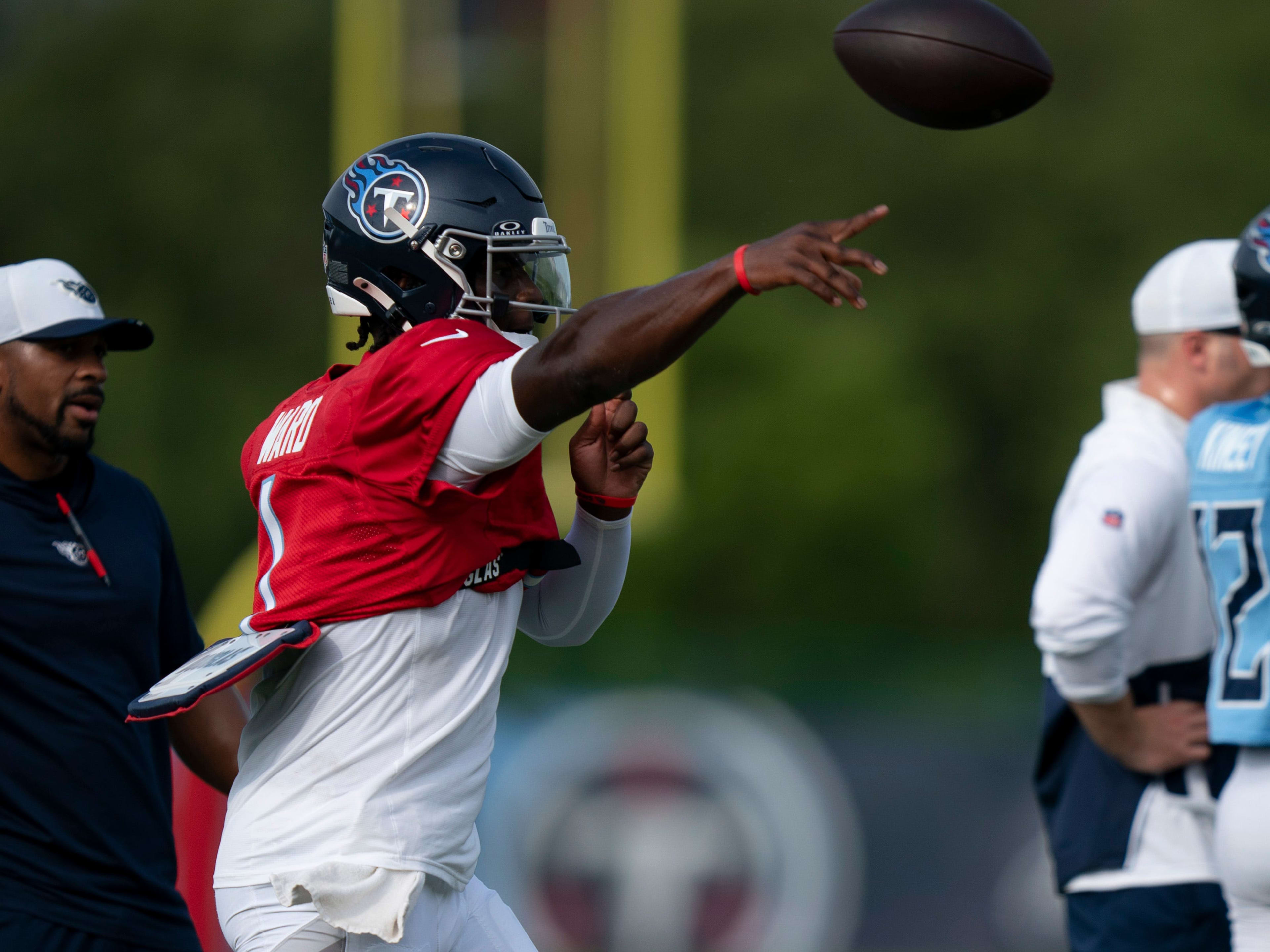 Titans Training Camp Notebook: Cam Ward's perfect summer has first hiccup,  bad day for rookie QB contains crucial context - A to Z Sports