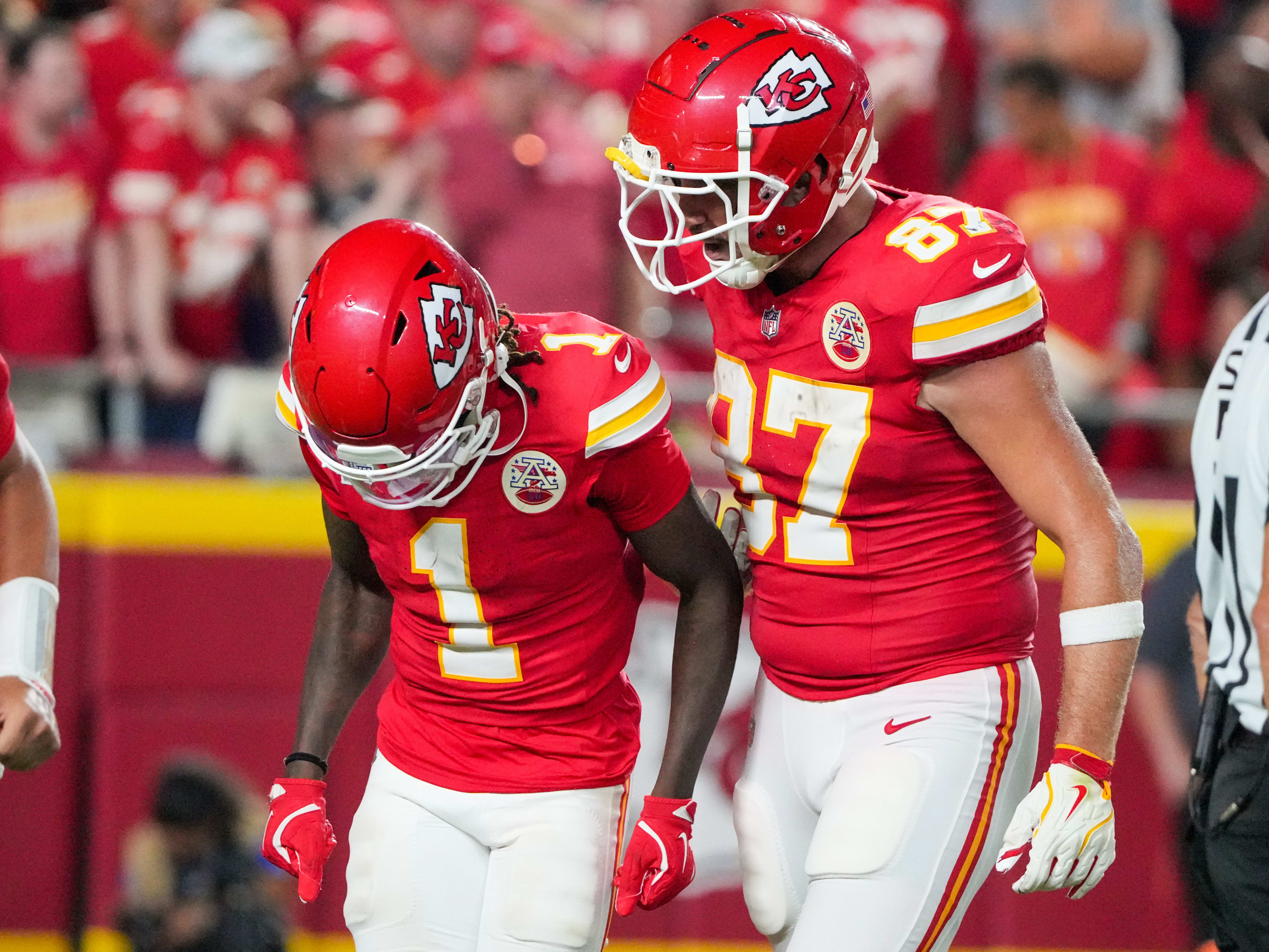 Here's what impressed Chiefs TE Travis Kelce most about Xavier Worthy's  Week 1 performance - A to Z Sports