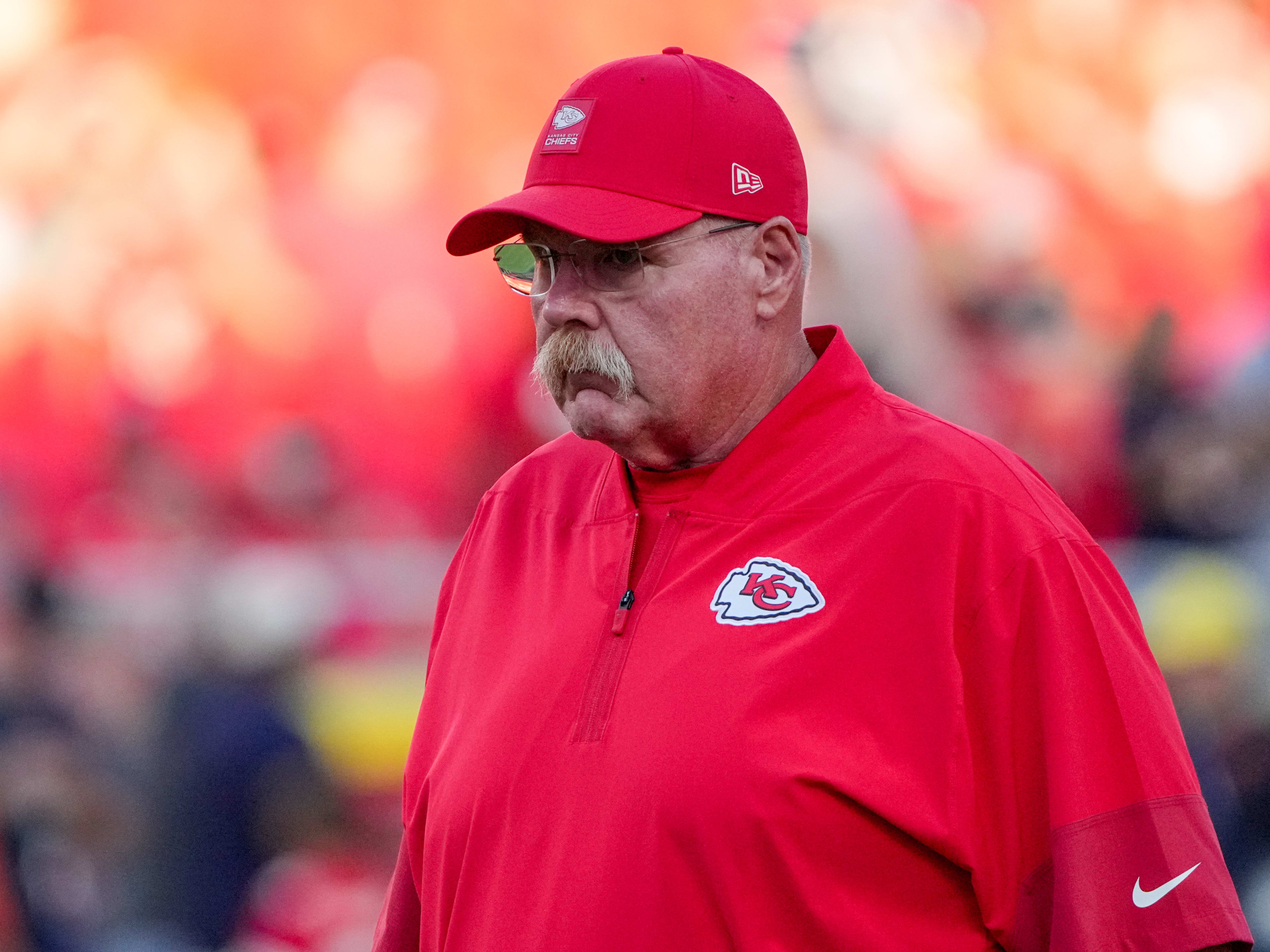  Kansas City Chiefs head coach Andy Reid
