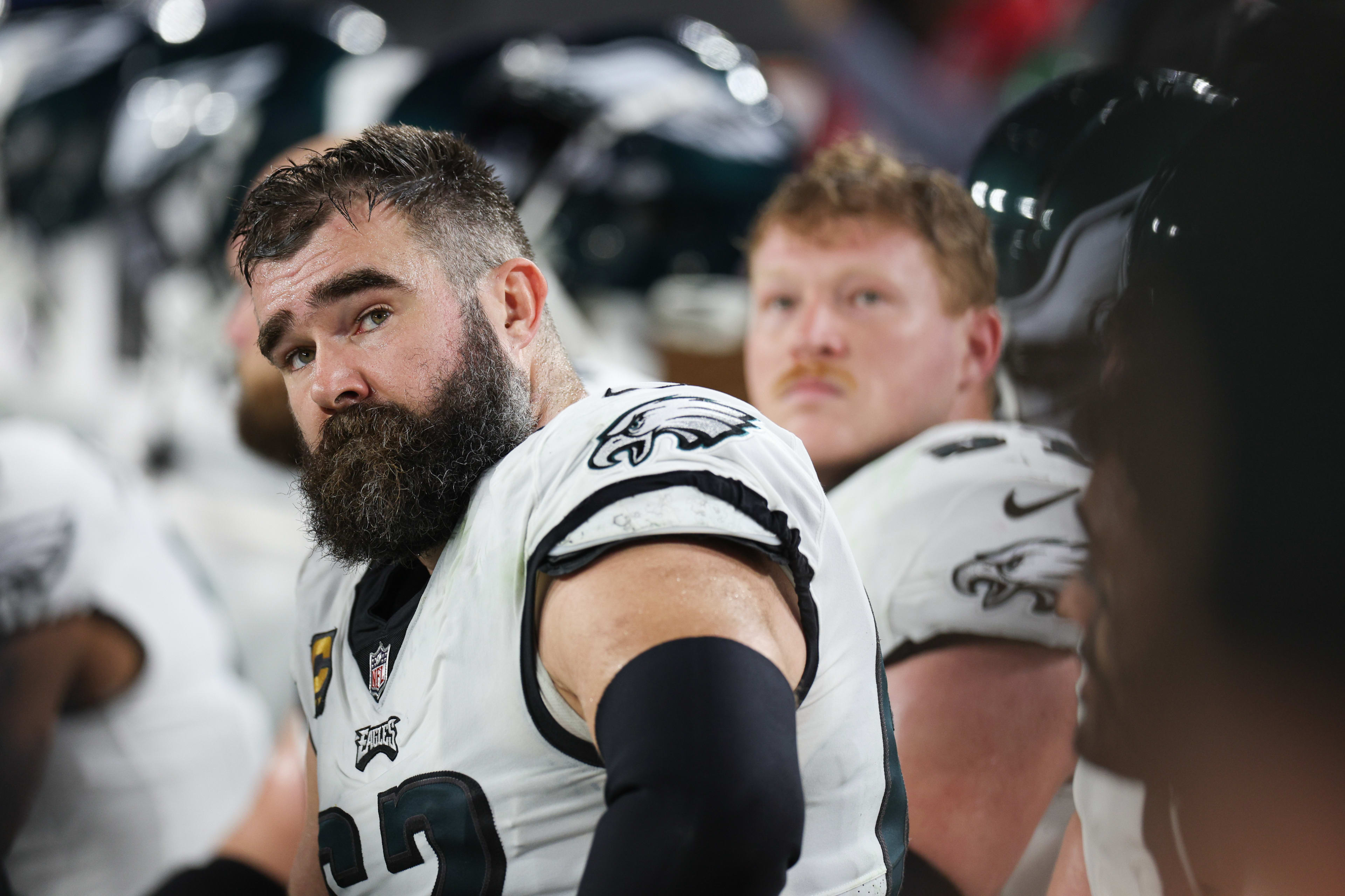Jason Kelce admits to suffering from CTE amid social media backlash A