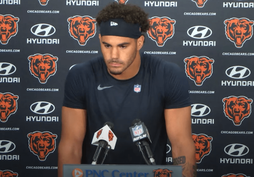 Bears rookie Austin Booker believes he's a 'sleeper' on defense and  continues to take advantage of key opportunities in training camp - A to Z  Sports