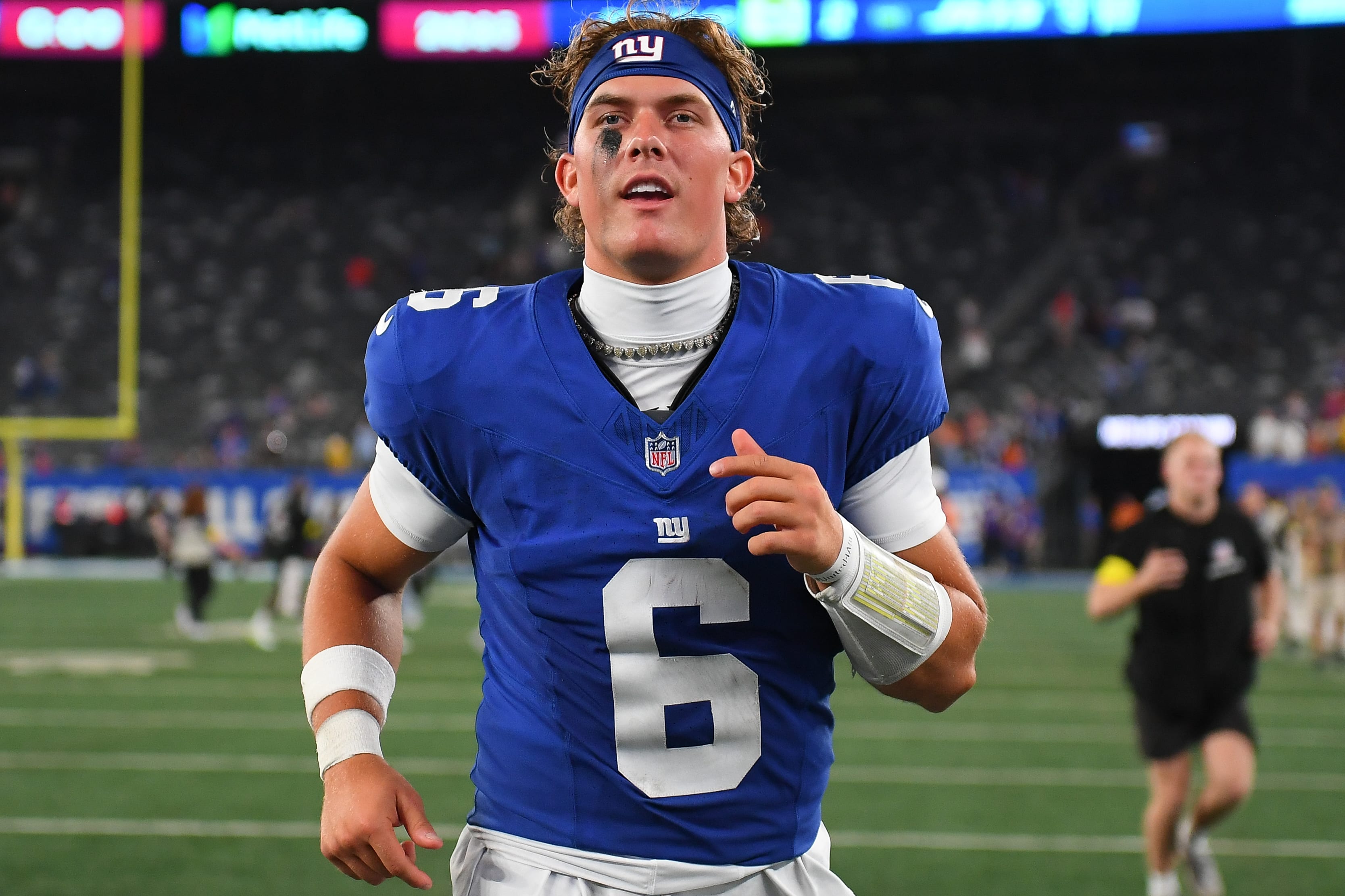 Giants QB Jaxson Dart responds to the Brian Daboll QB plan laid out following dominant performance against the Jets - A to Z Sports