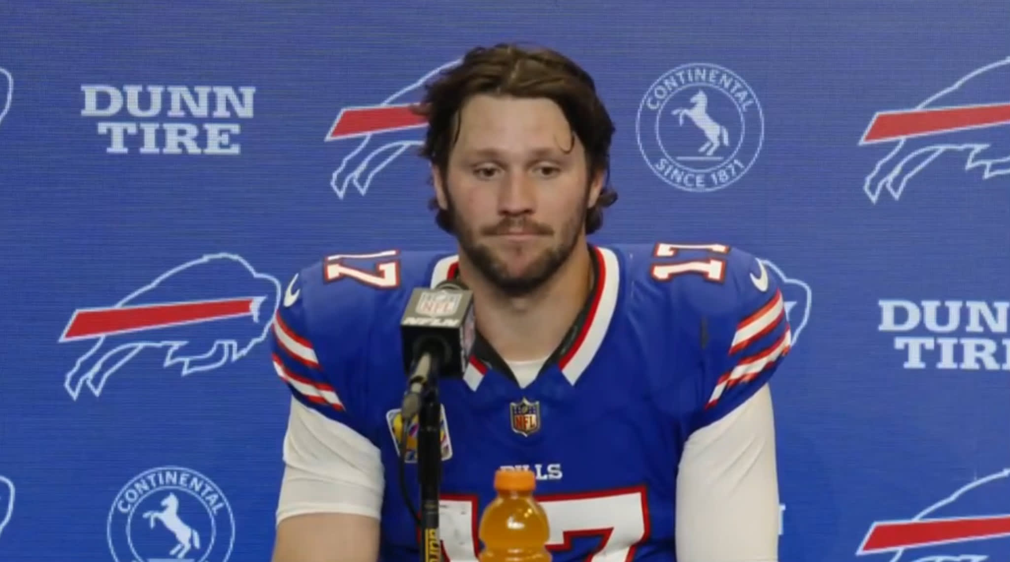 It's a disappointment' — Josh Allen turns heads with postgame comments just  seconds after Bills Week 4 win - A to Z Sports