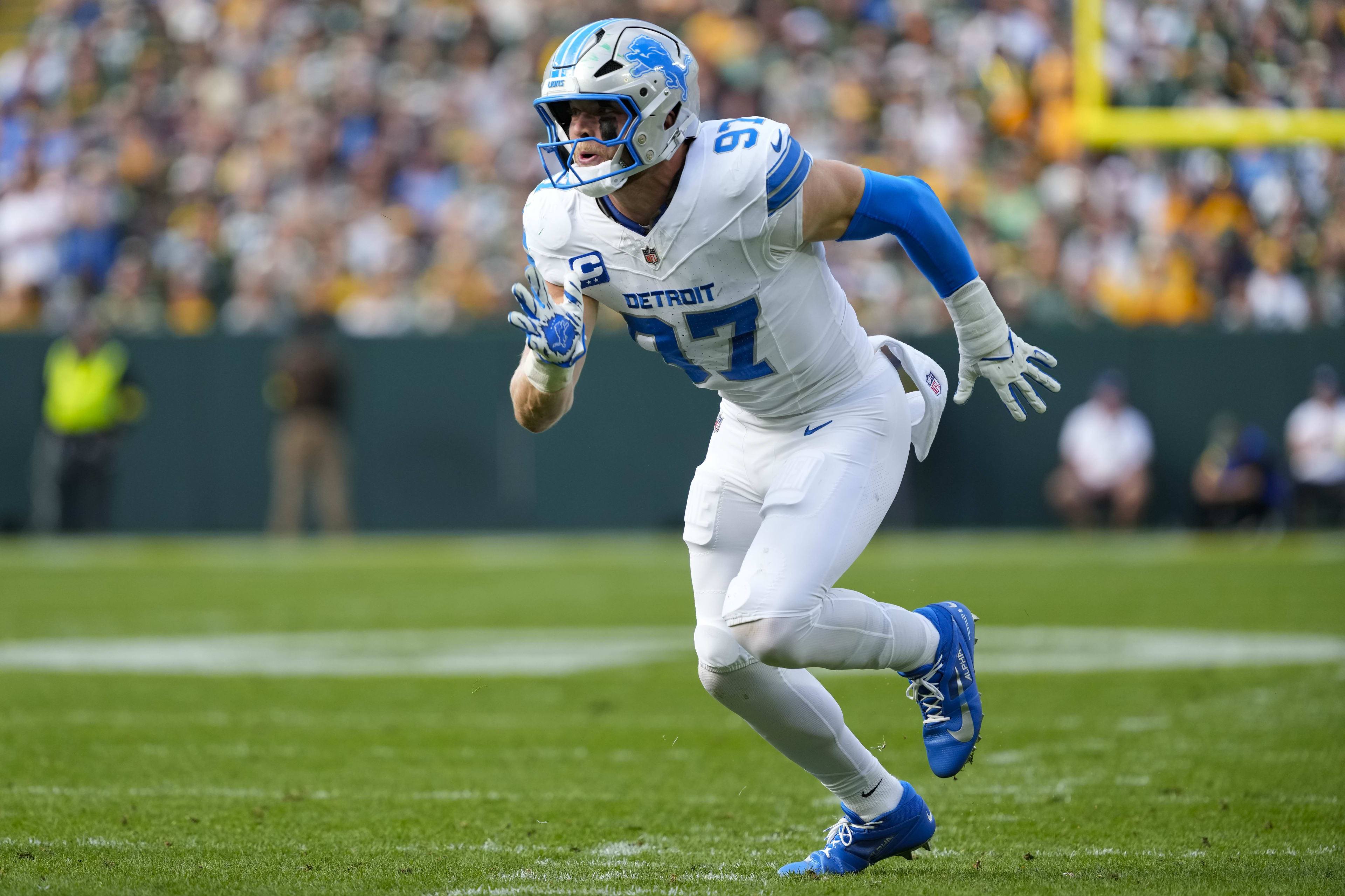 The Lions need to make sure that Aidan Hutchinson spends the majority of  his night on the left side of the defensive line, here's why - A to Z Sports