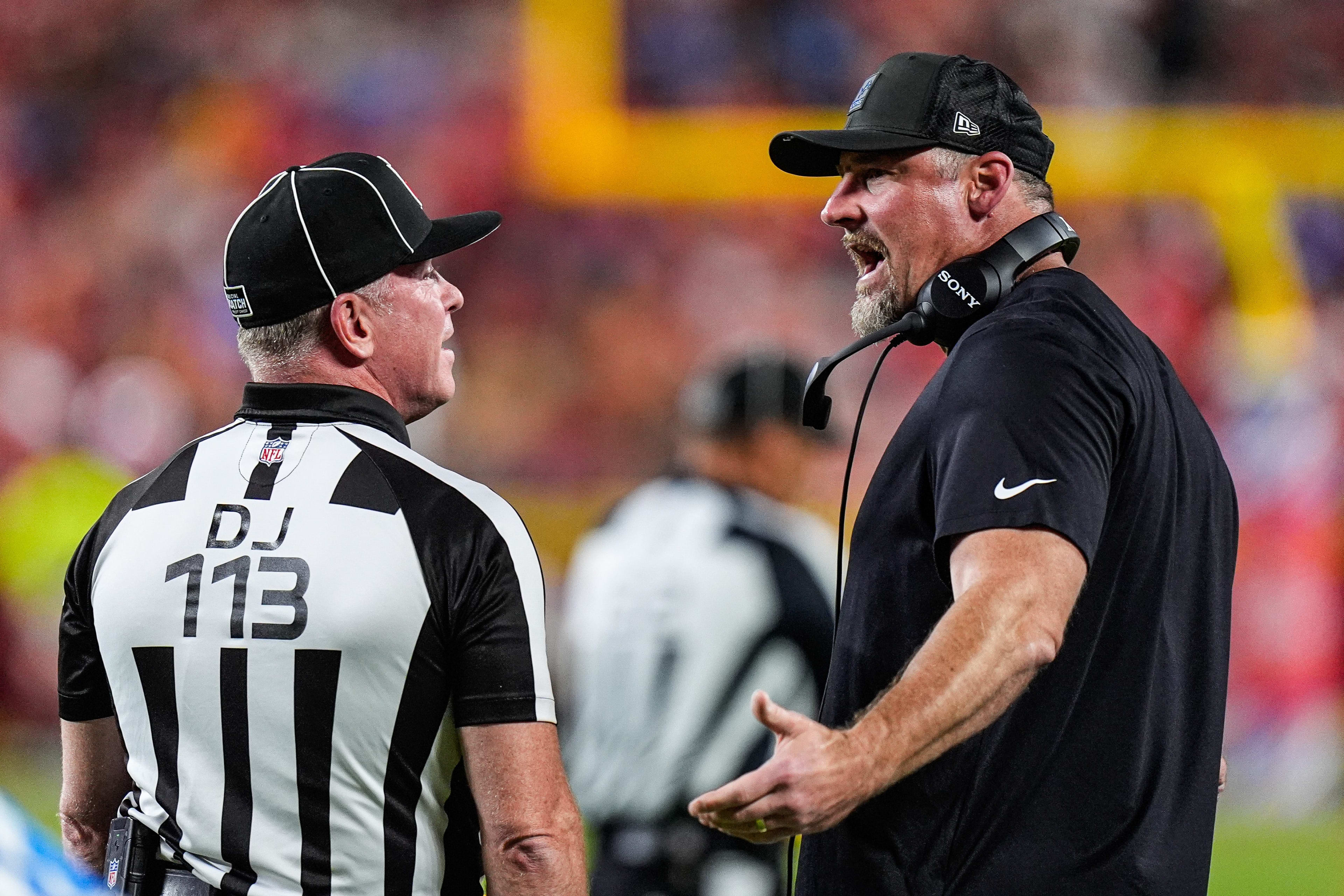 NFL officials might have lied to Lions head coach Dan Campbell after Jared Goff's touchdown was reversed Sunday night - A to Z Sports