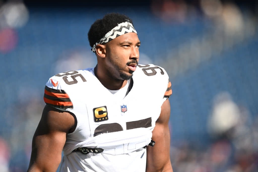 Myles Garrett showed his real character with just a few words after the  Browns' frustrating loss to the Patriots - A to Z Sports