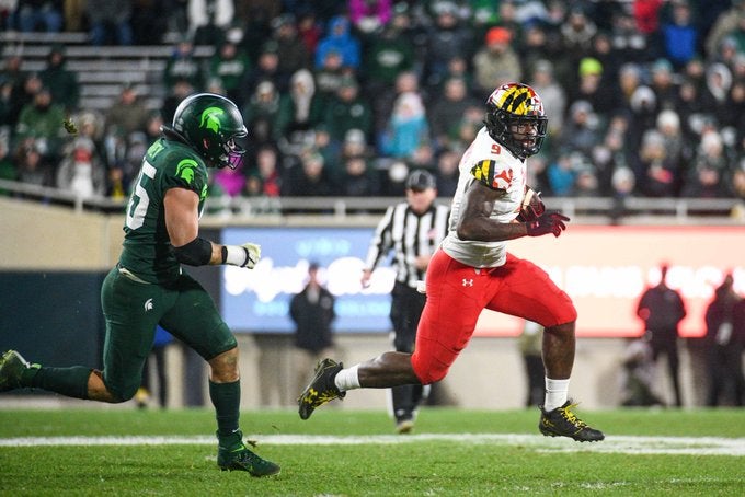 Chig Okonkwo TE Tennessee Titans tight end Maryland Terrapins NFL draft combine 40-yard dash Austin Hooper Treylon Burks Kyle Philips combine 40-yard dash rookie draft
