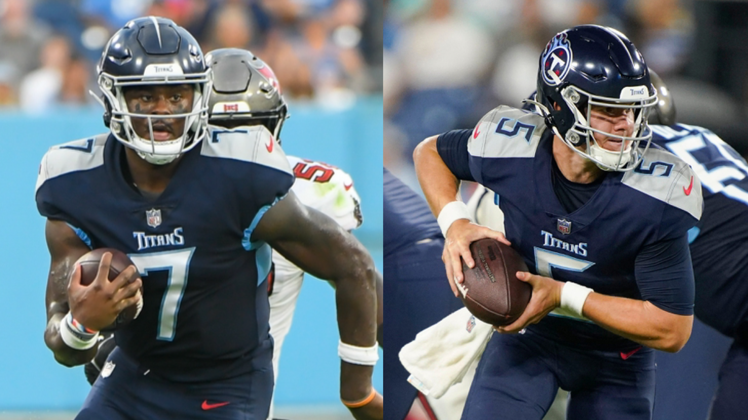 Tennessee Titans Malik Willis Logan Woodside