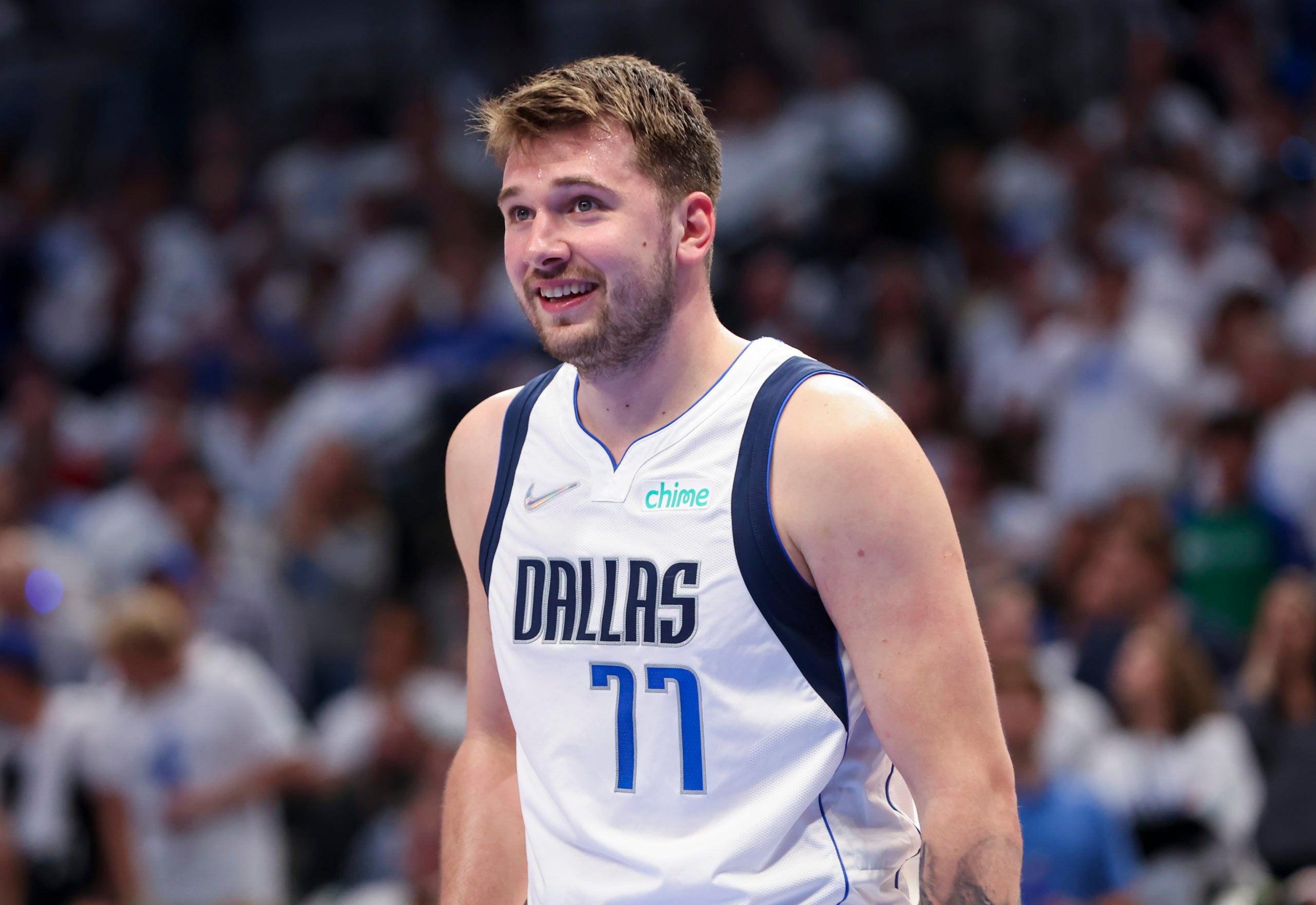 Luka Doncic smile