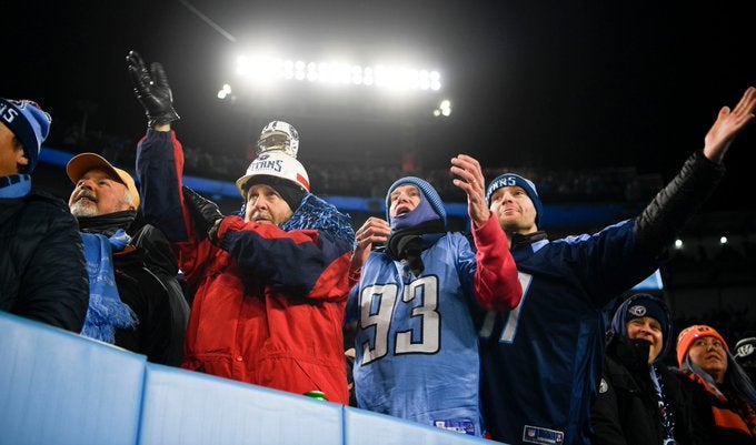 Tennessee Titans fans fanbase rankings worst fans best fans NFL football Ryan Tannehill A.J. Brown trade Treylon Burks NFL Draft