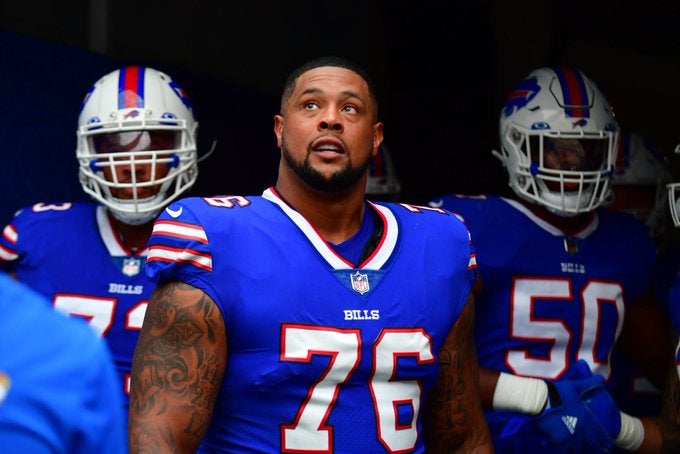Tennessee Titans Buffalo Bills rivalry Rodger Saffold Jeffery Simmons Monday Night football NFL