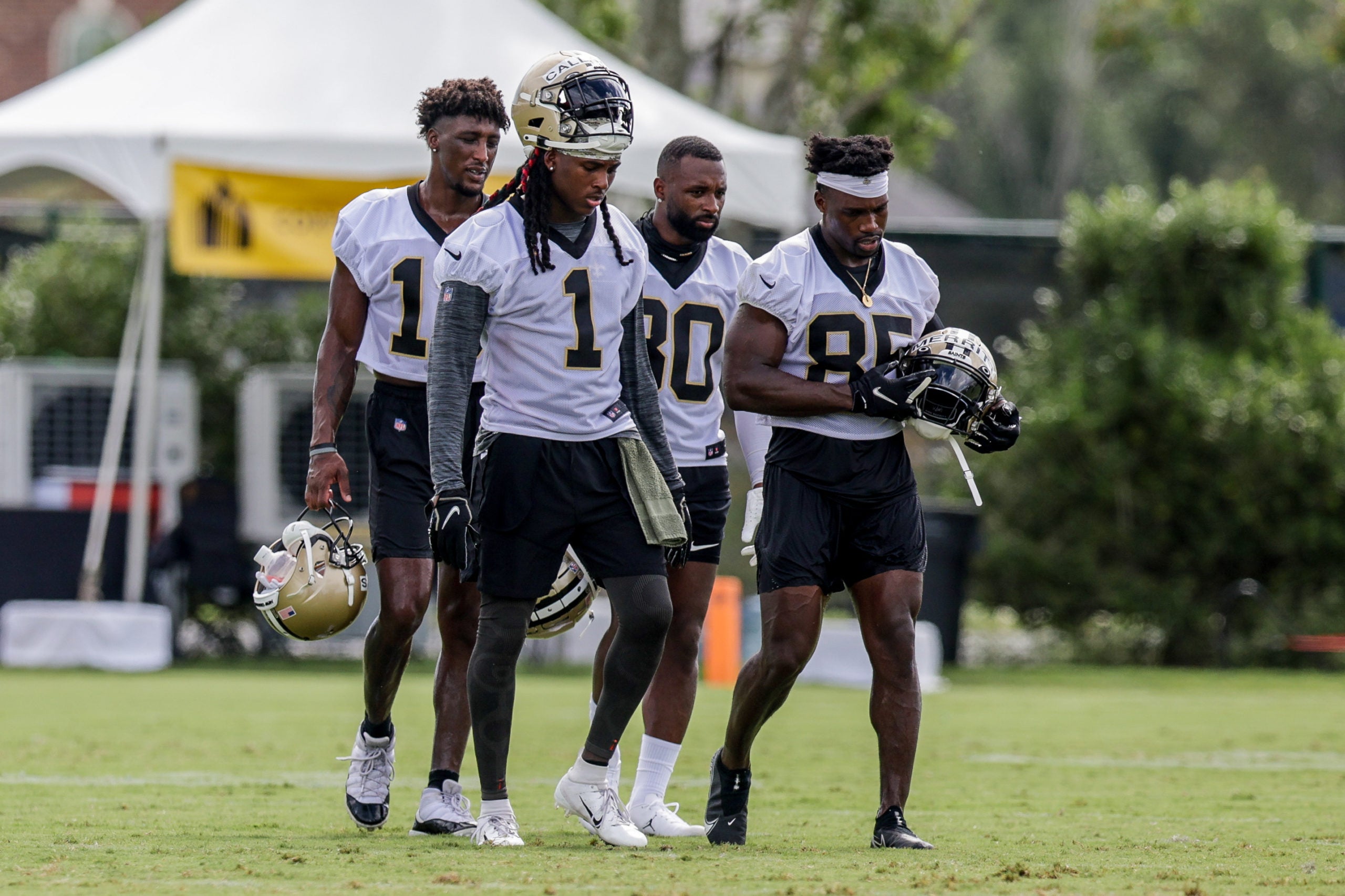 Saints Landry catch offense WR
