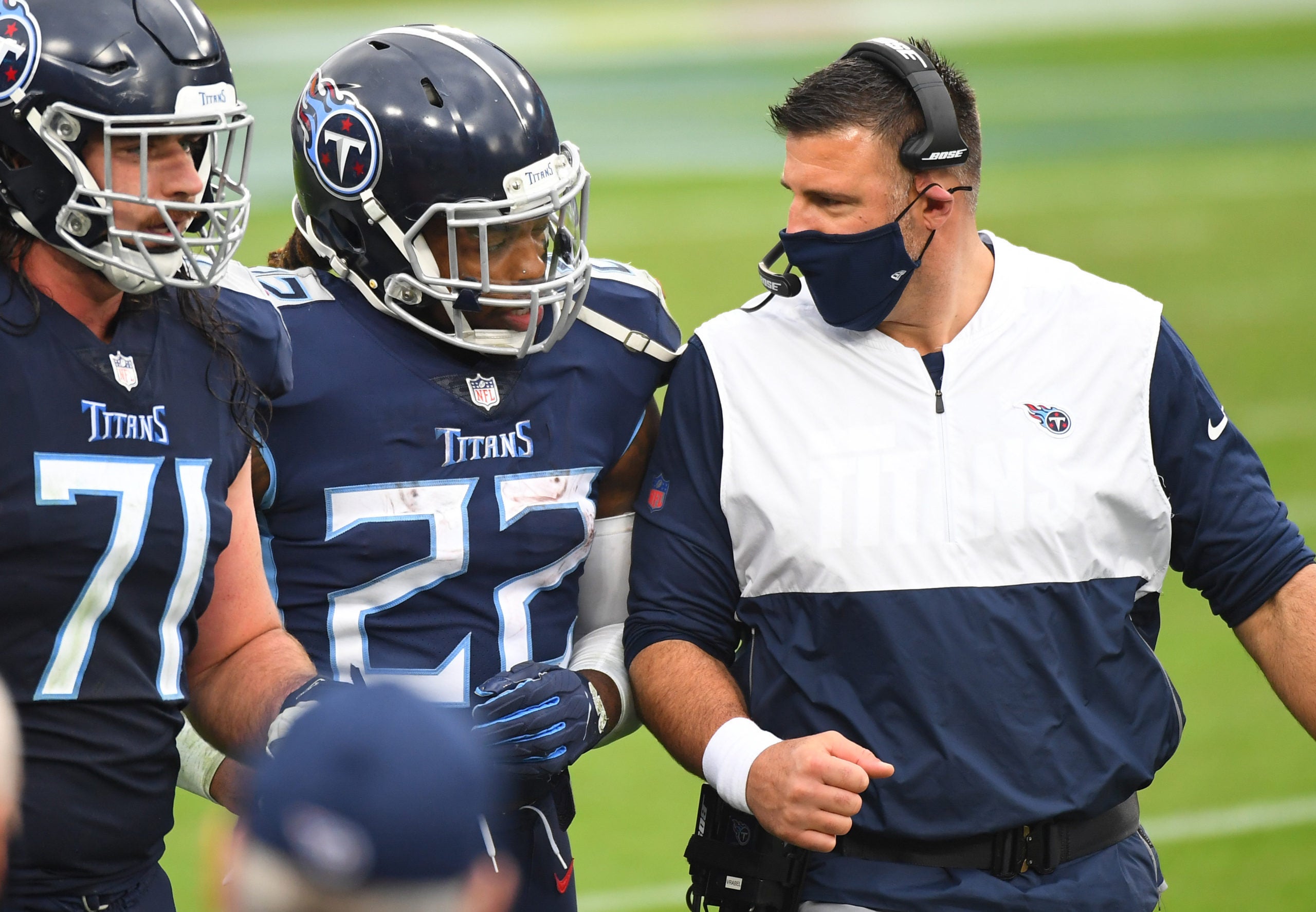 Titans, Derrick Henry, Vrabel, injury, return, week 18, texans