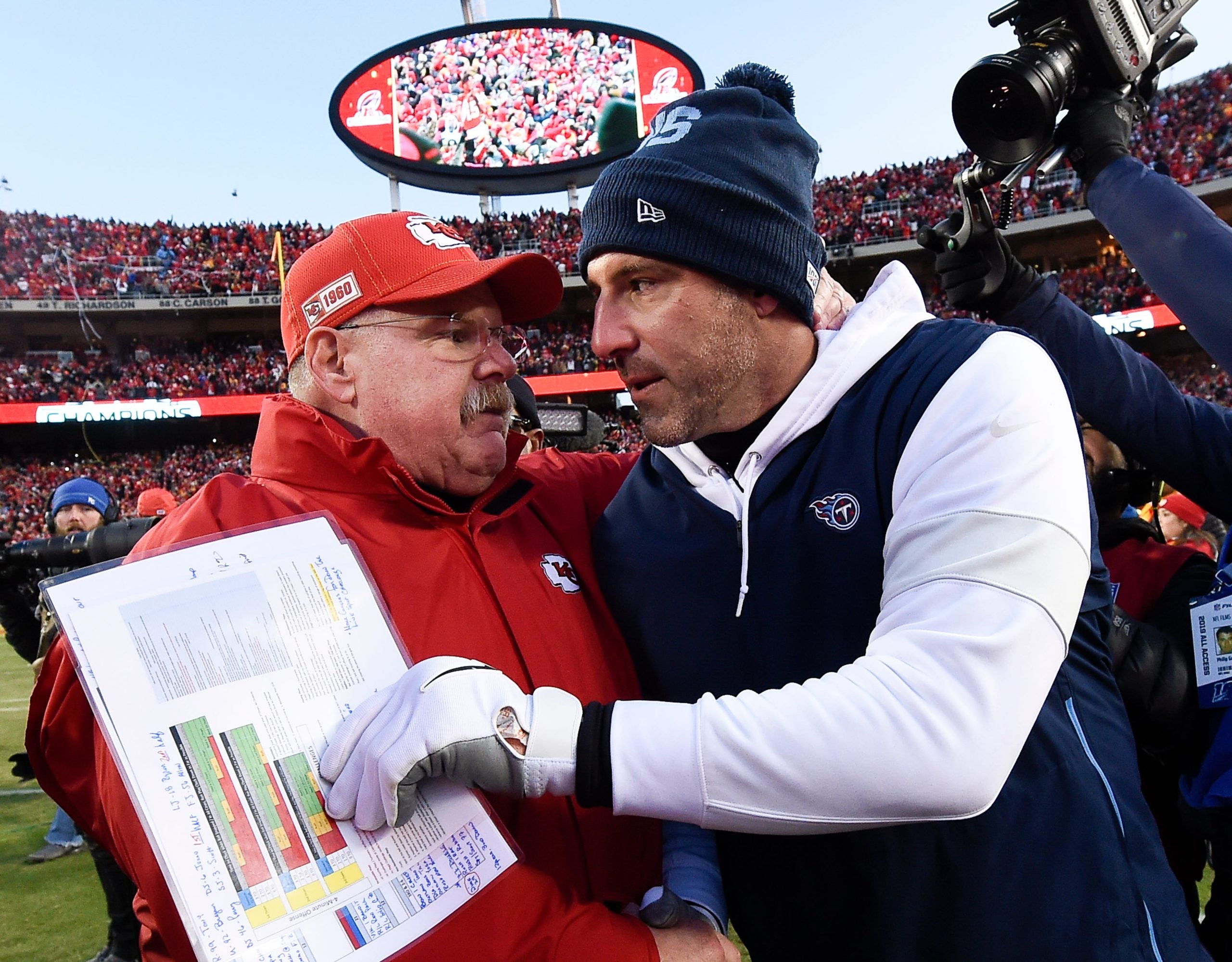 Chiefs, Titans, coach, Kelce