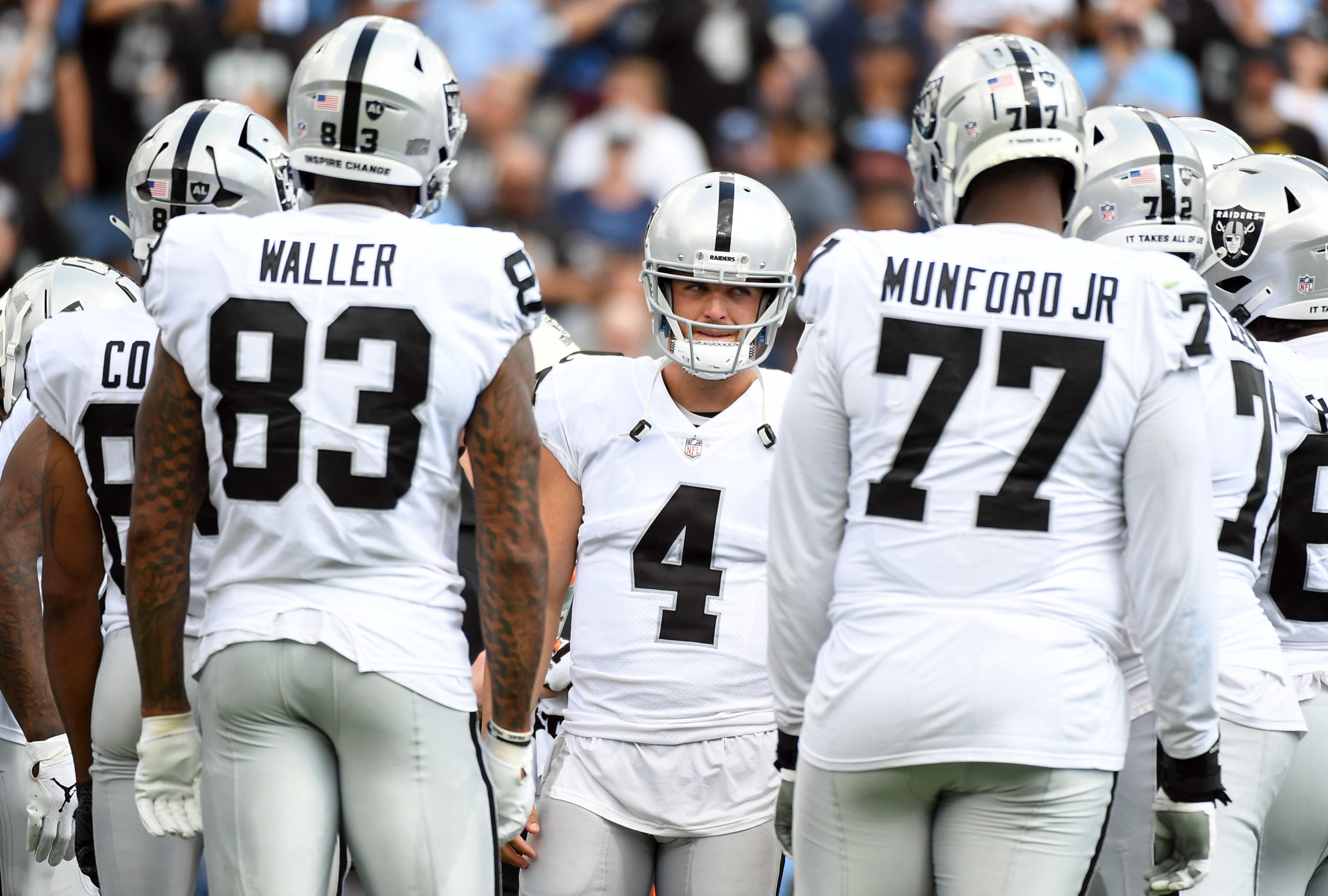 Carr, Raiders, different