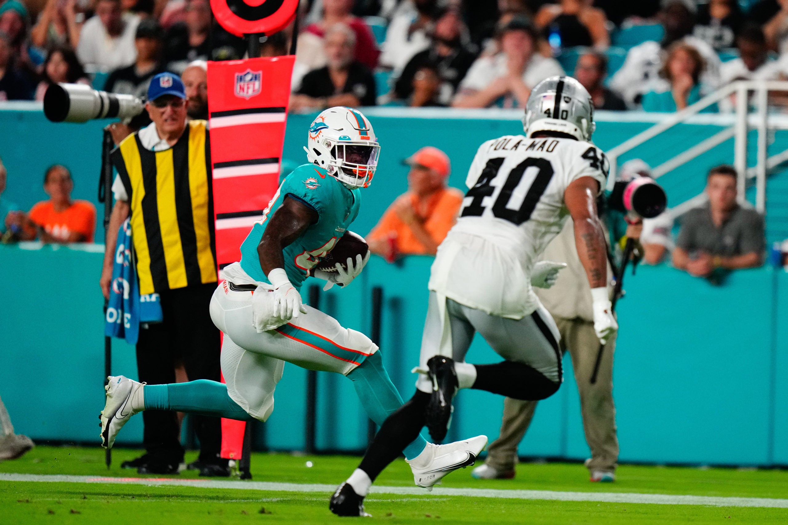 Las Vegas Raiders, Depth, McDaniels