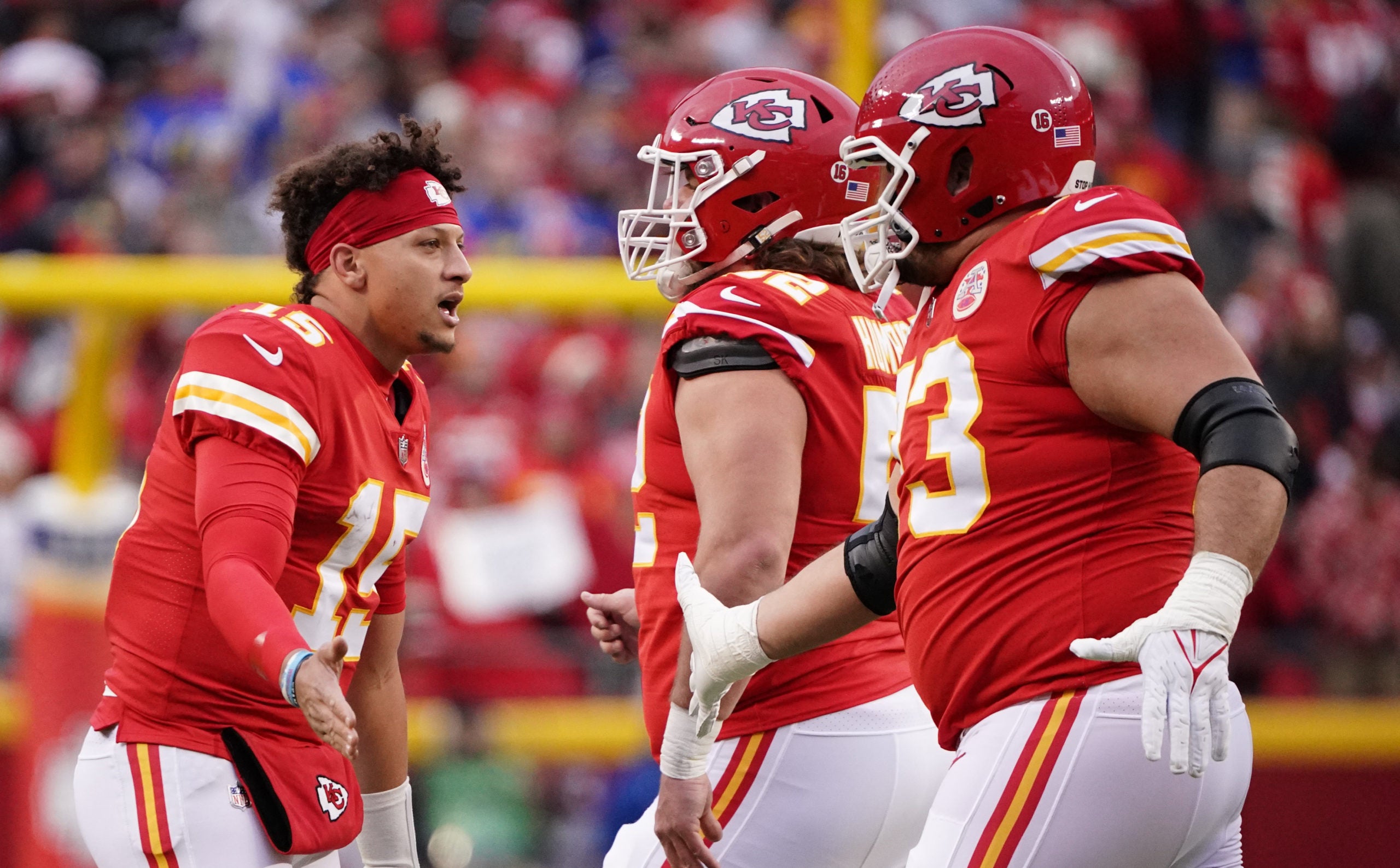 Chiefs, Mahomes, offensive line, Donald
