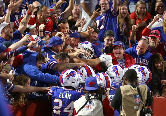 Buffalo Bills Matt Milano Von Miller defense PFF grades Pro Football Focus Tennessee Titans Week 2 Stefon Diggs Derrick Henry Gregory Rousseau