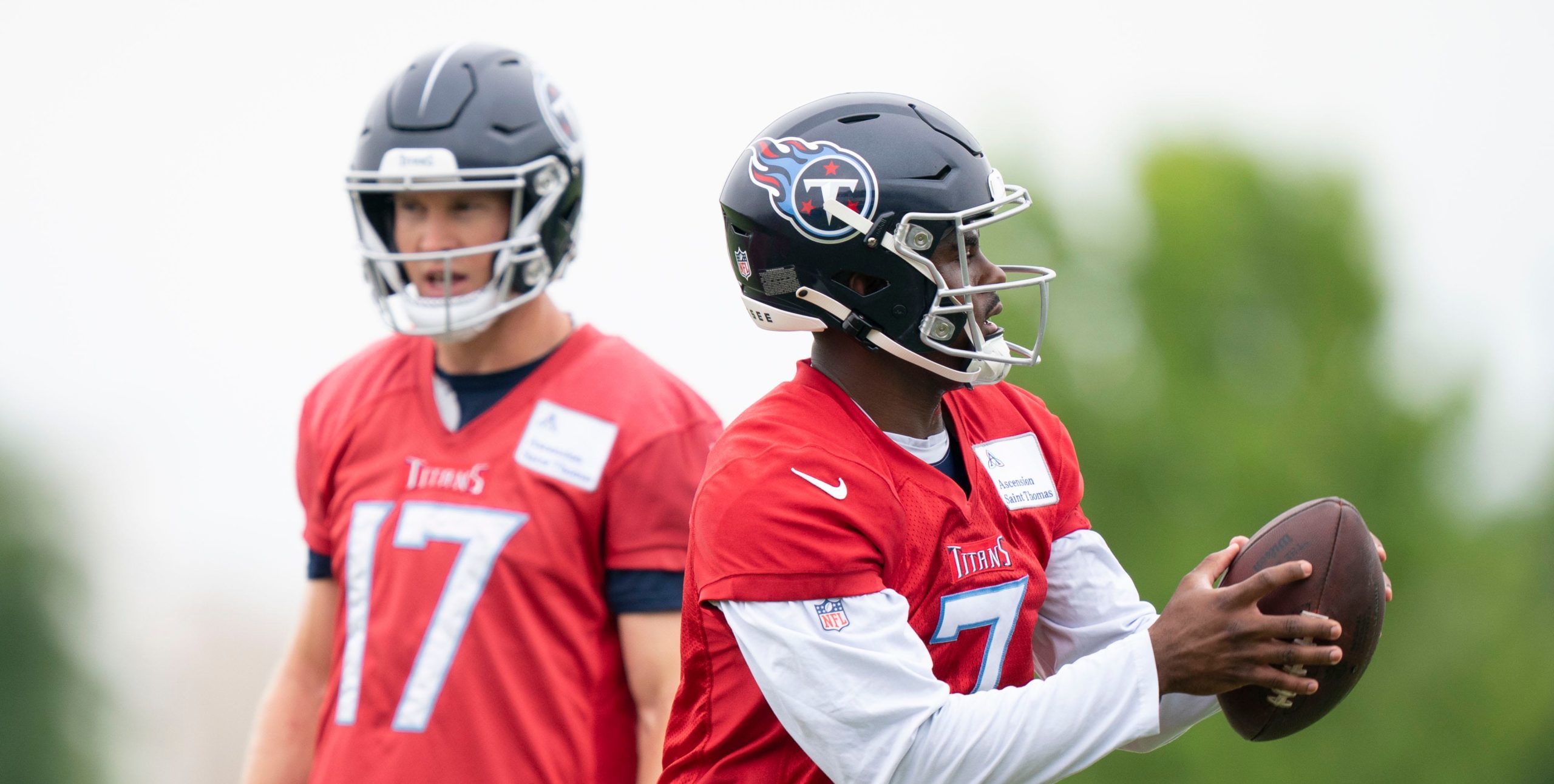 Ryan NFL Titans Tannehill QB rookie Malik Willis Tennessee Titans