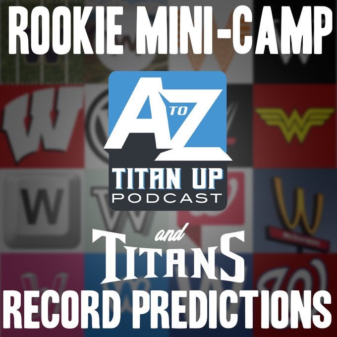 Tennessee Titans Titan Up Podcast rookie minicamp Treylon Burks Malik Willis record predictions schedule NFL football