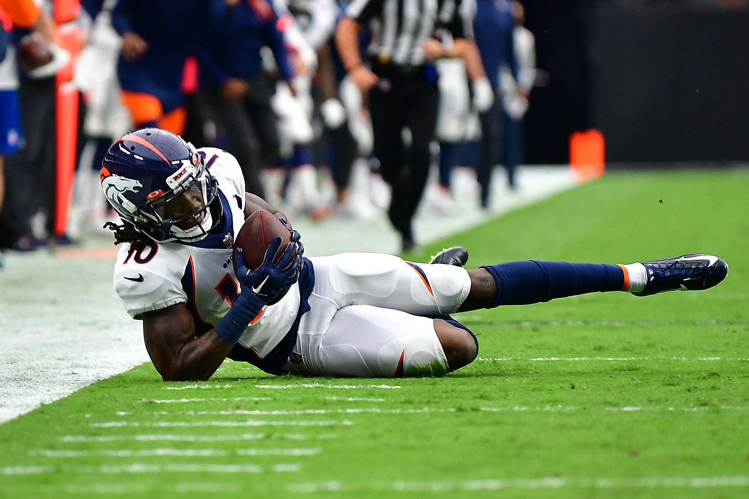 Broncos, Jeudy, injury