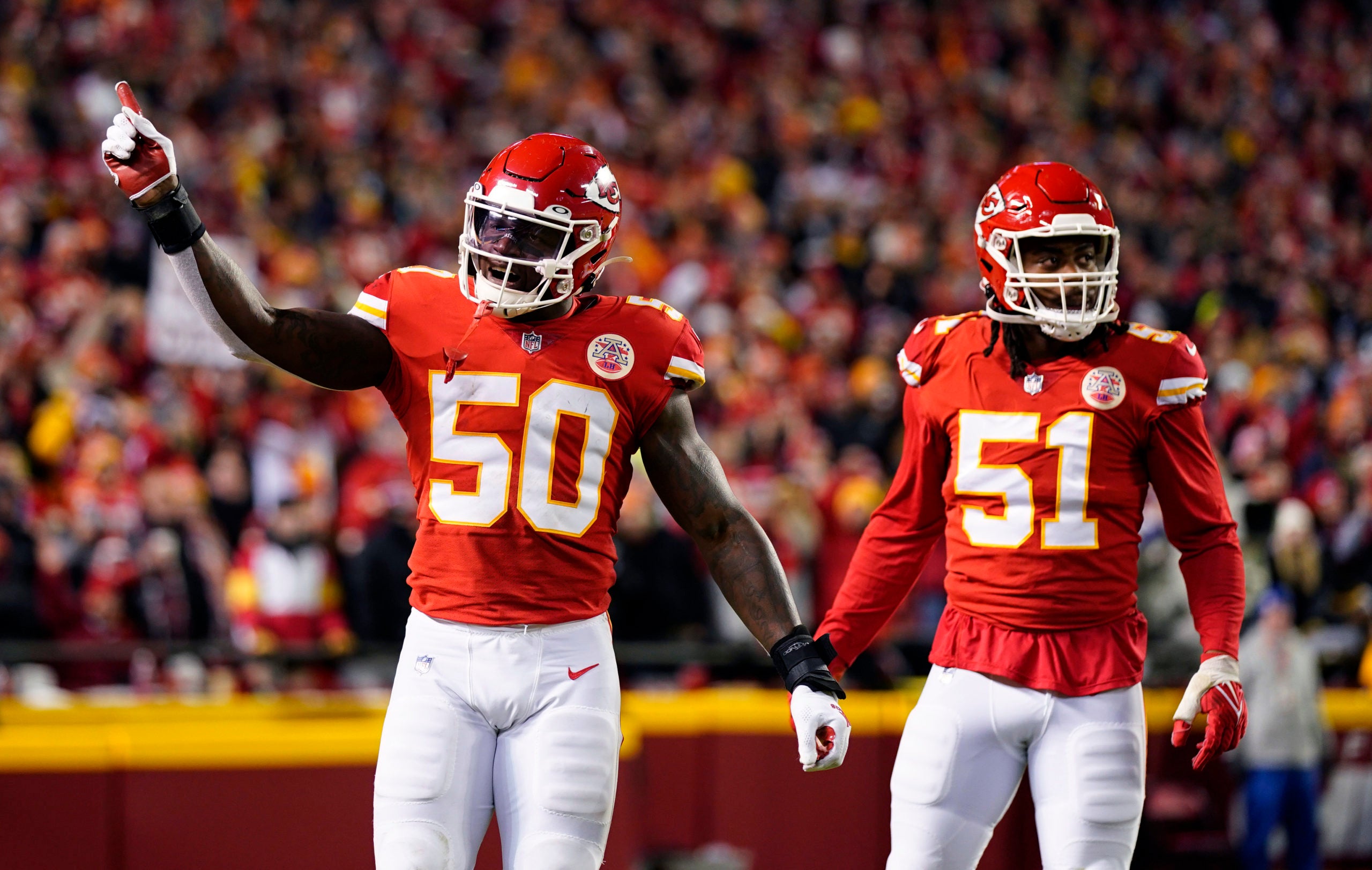 Chiefs, Broncos, Gay