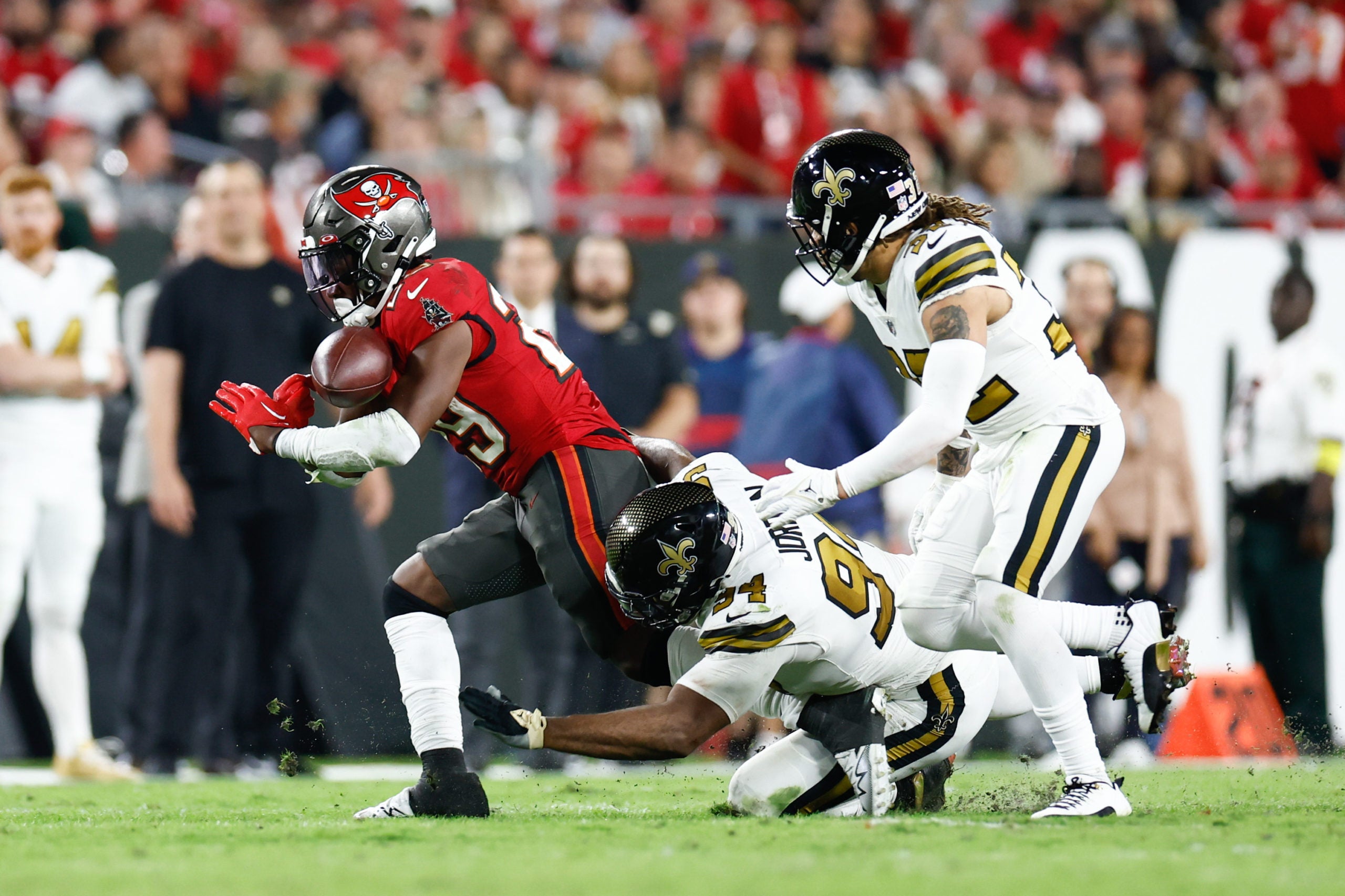 Saints, Buccaneers, Jordan