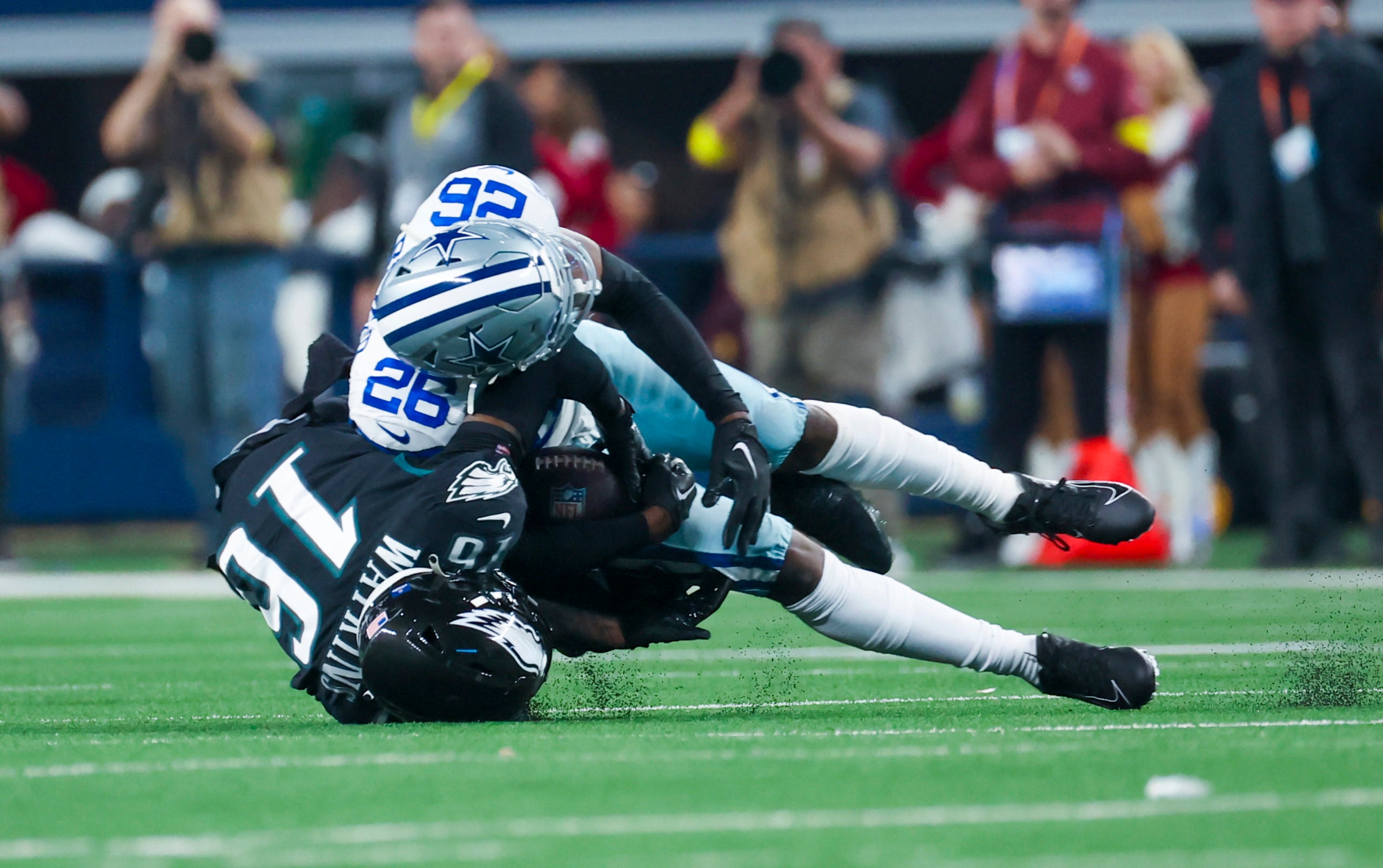 Eagles, Cowboys, Johnson