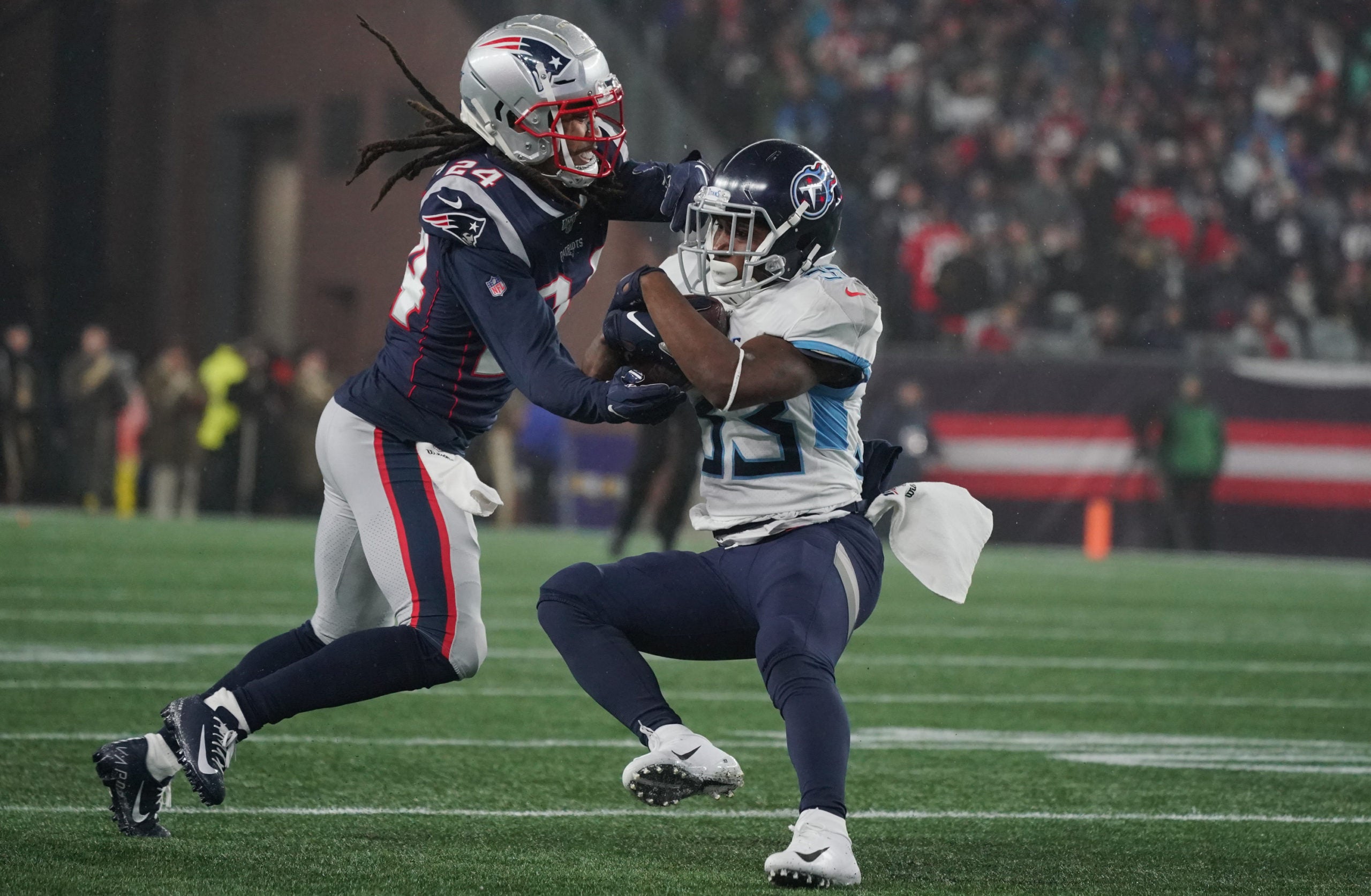 Titans, Gilmore, contract, trade, patriots