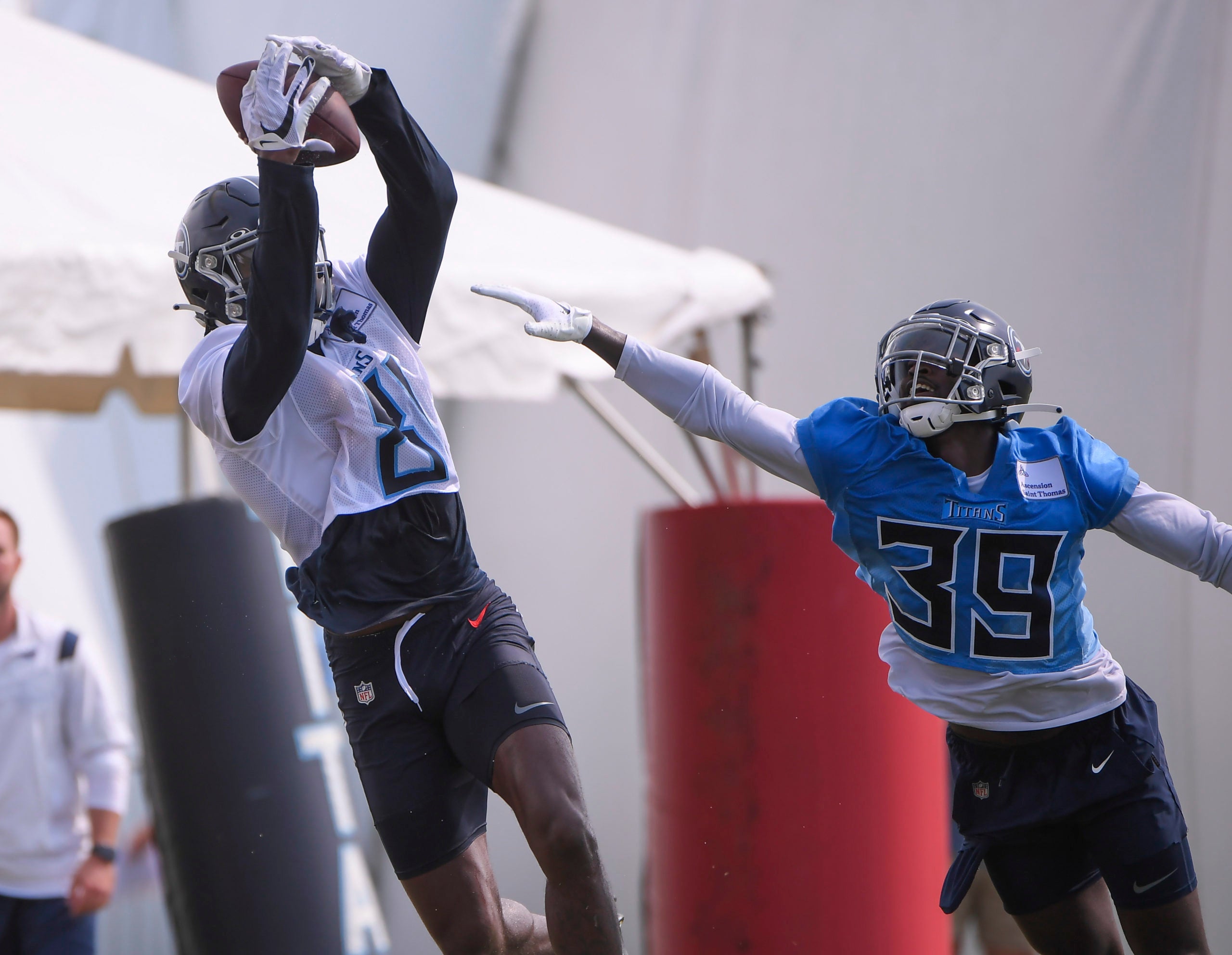 titans, AtoZSports, WR, practice, training camp, tennessee