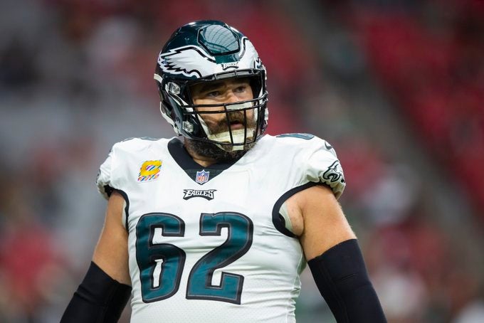 Philadelphia Eagles center Jason Kelce trashes Dallas Cowboys fans fanbase Sunday Night football Week 6 Jason Peters quote football NFL news