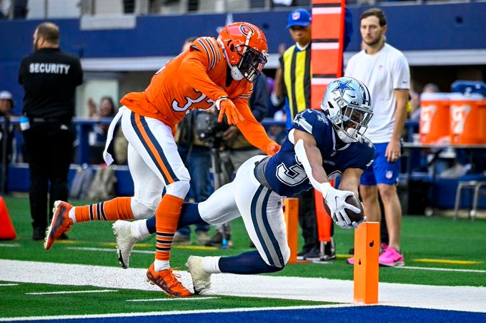 Chicago Bears Dallas Cowboys Roquan Smith Eddie Jackson NFL football news defense Tony Pollard Justin Fields