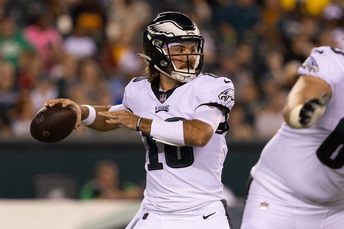Gardner Minshew Philadelphia Eagles Jalen Hurts Dallas Cowboys injured starting out start nfl football stats news