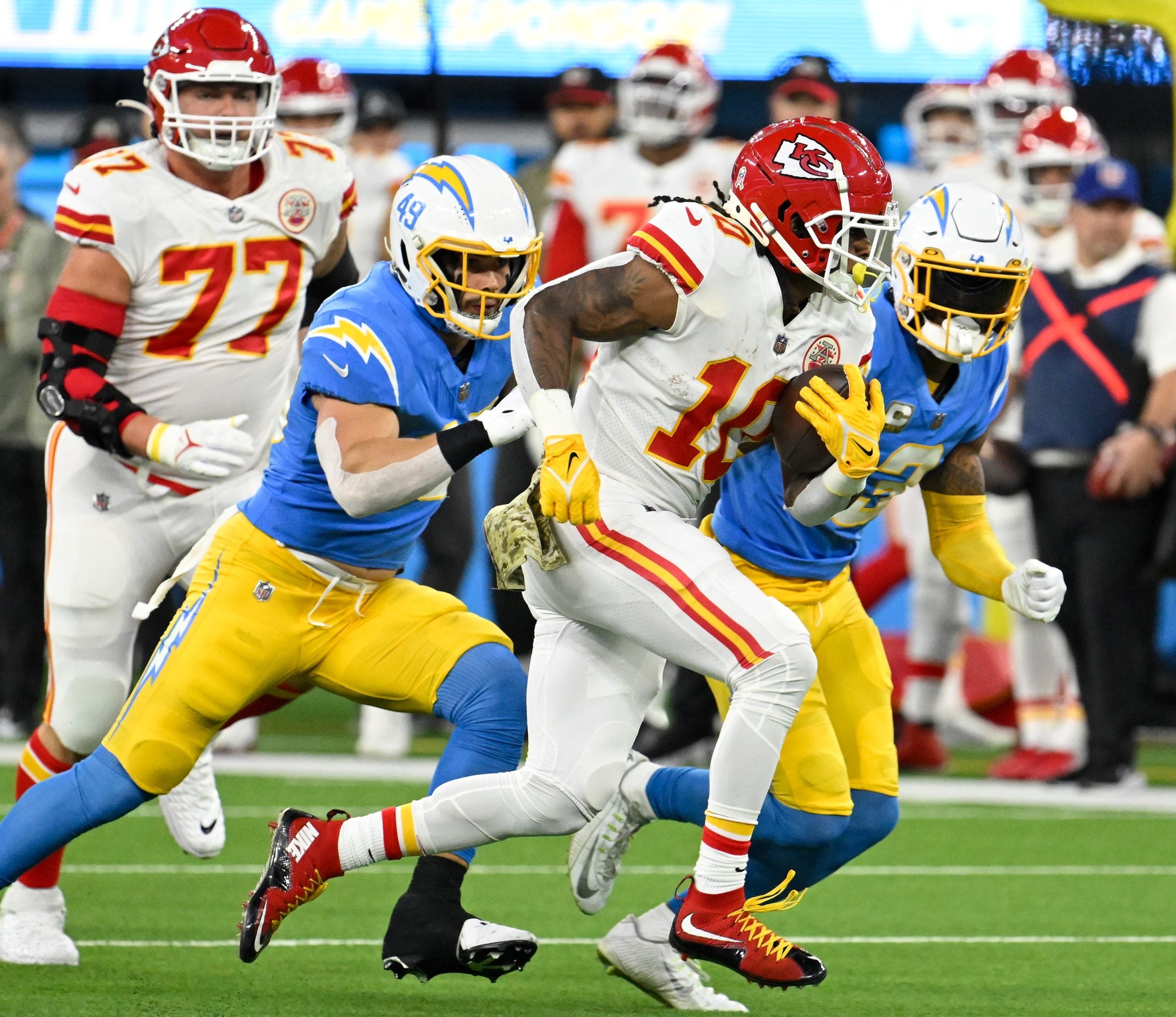 Chiefs, Pacheco, Edwards-Helaire