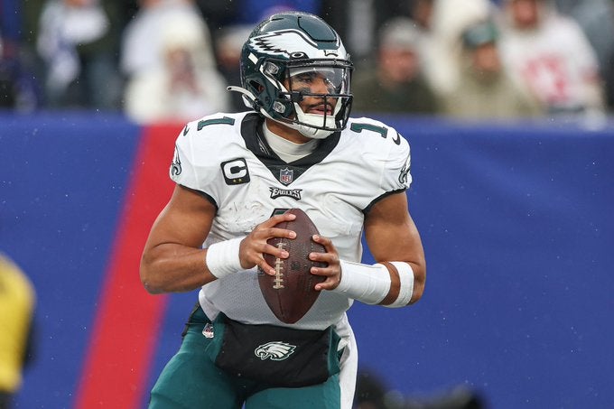 Philadelphia Eagles Jalen Hurts QB quarterback MVP secret work ethic draft nick sirianni head coach nfl football news
