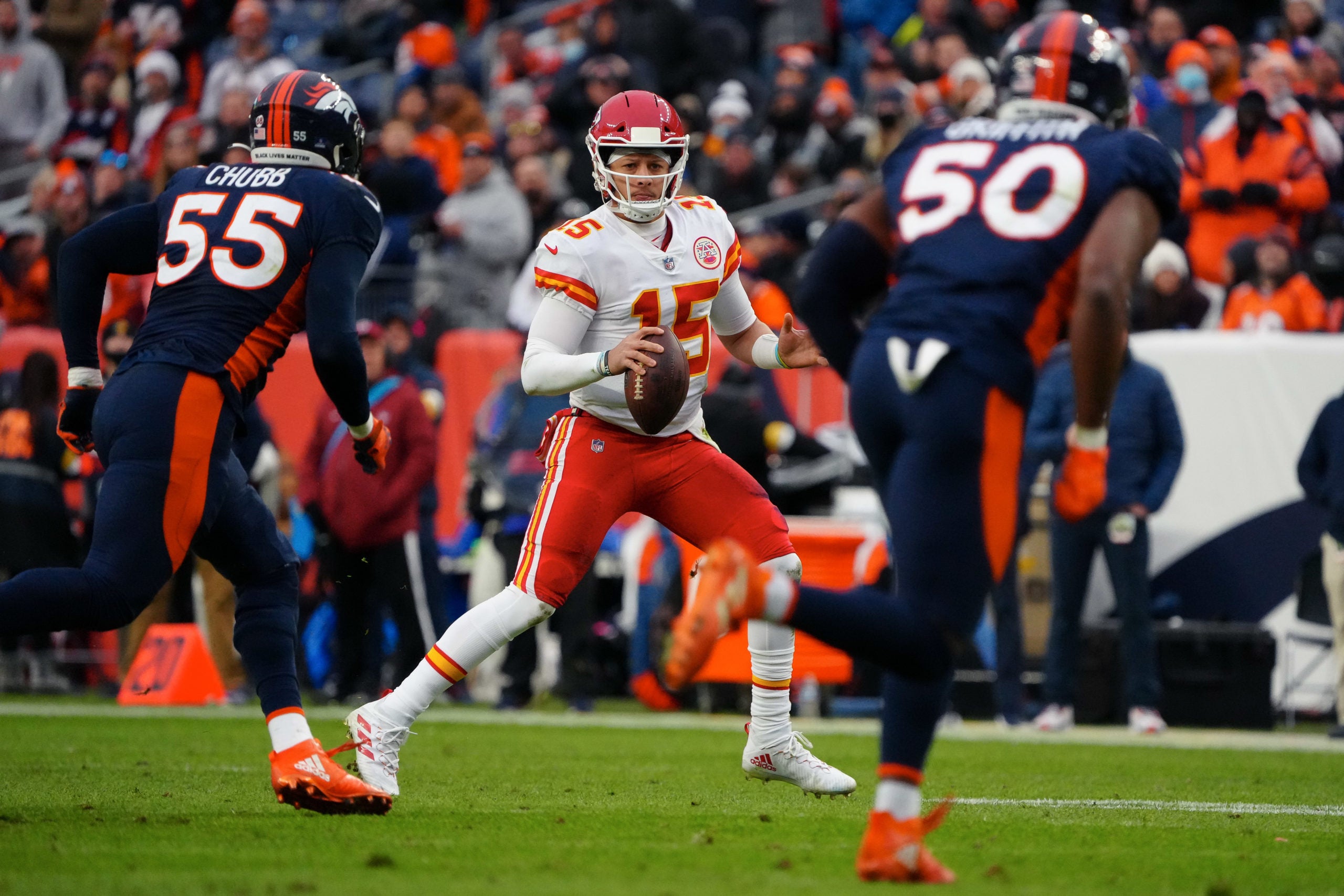 Broncos, Chiefs, Mahomes