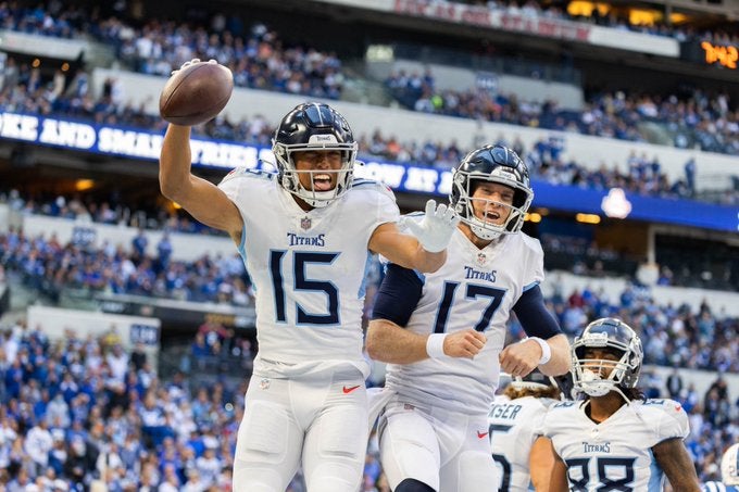 Nick Westbrook-Ikhine Tennessee Titans Titan Up Podcast