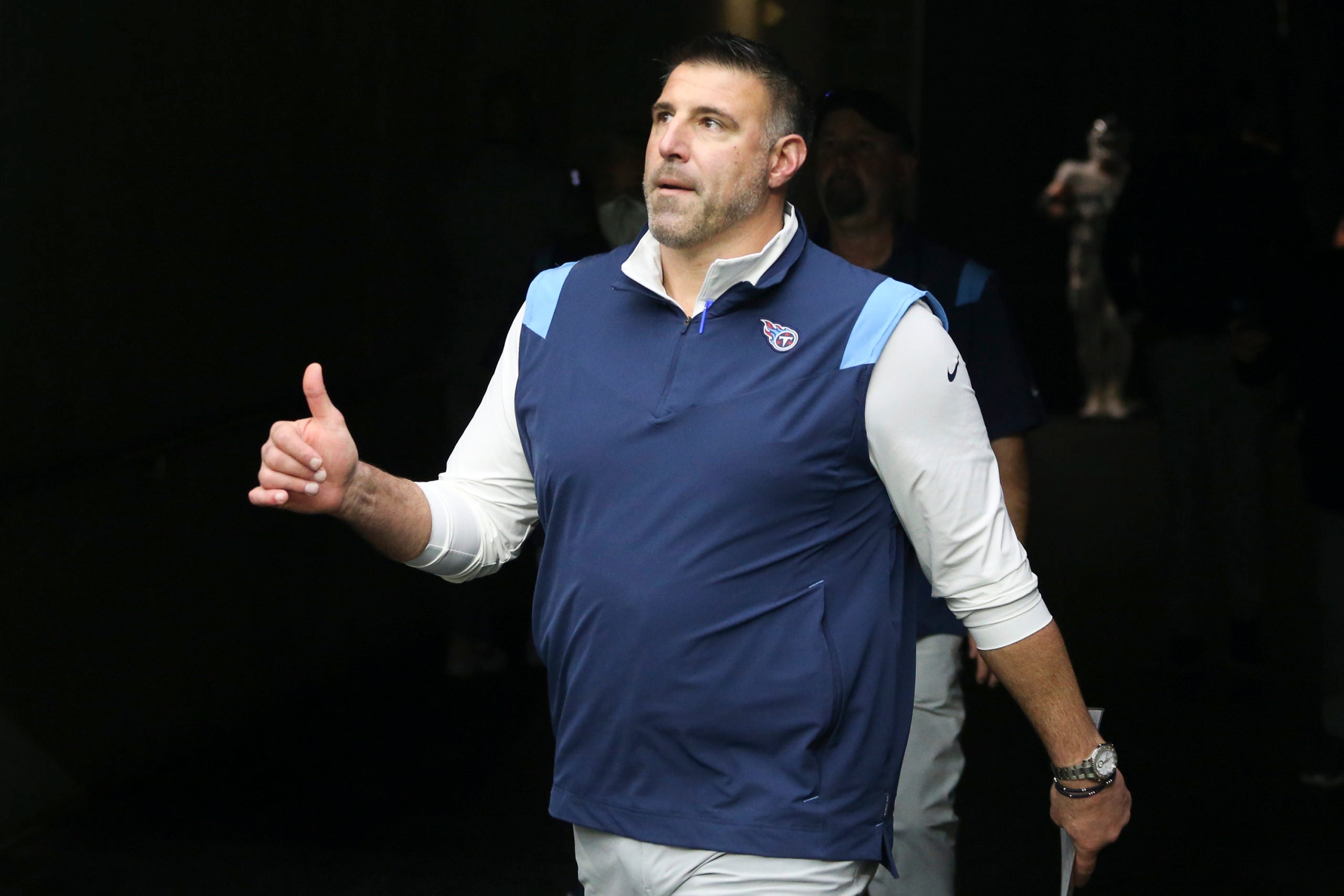 Phillips Titans rookie WR training camp practice