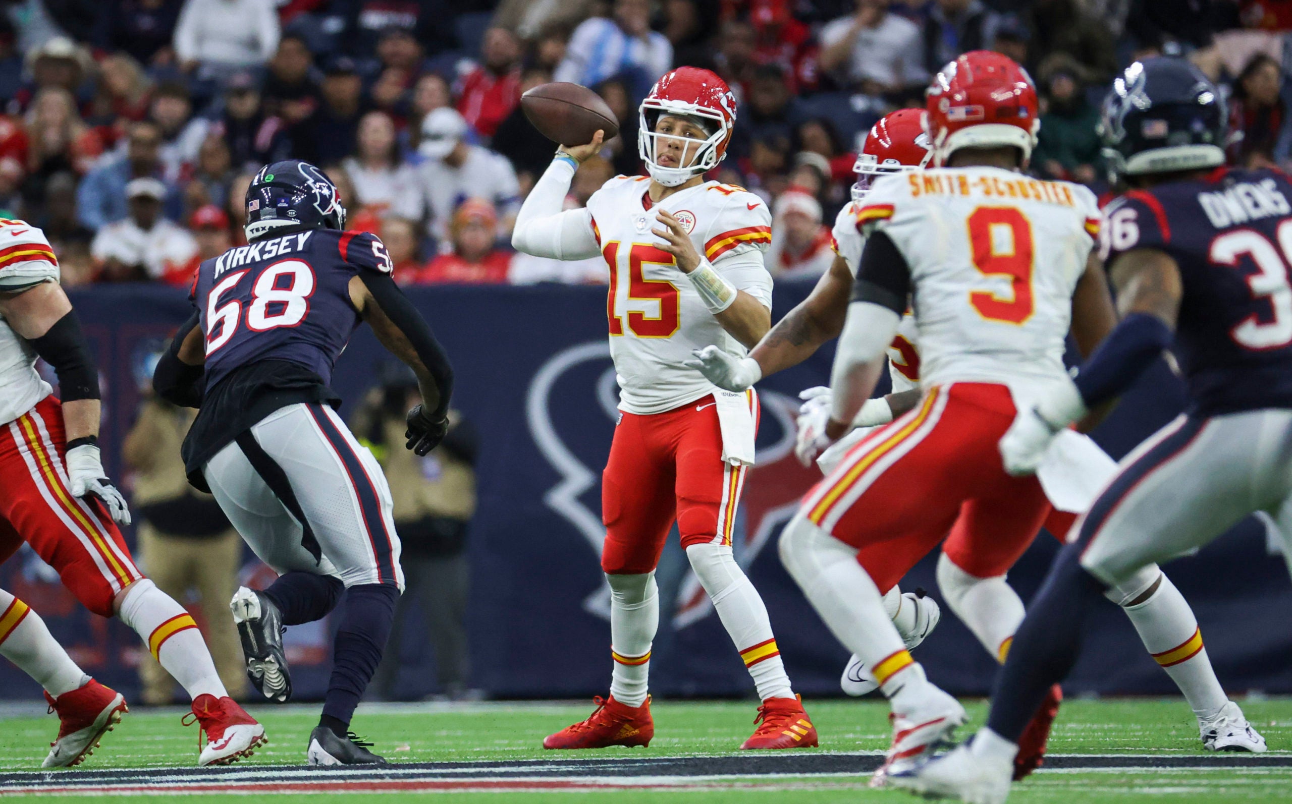 Chiefs, Texans, Mahomes