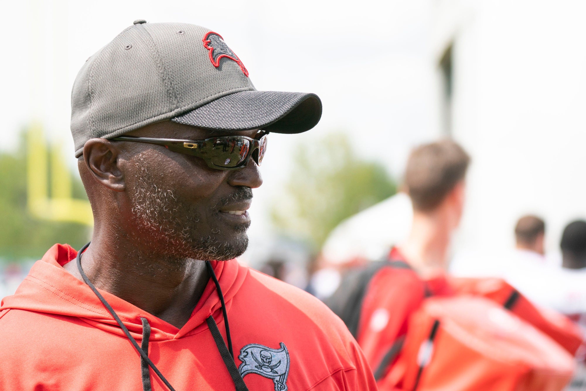 Tampa Bay Buccaneers head coach Todd Bowles walks off the field after a joint training camp practice at Ascension Saint Thomas Sports Park Wednesday, Aug. 17, 2022, in Nashville, Tenn. Nas 0817 Titans Bucs 037