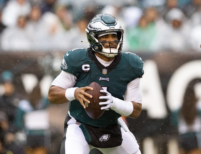 Philadelphia Eagles QB Jalen Hurts Arizona Cardinals Week 5 reporters media quote 4-0 NFL football